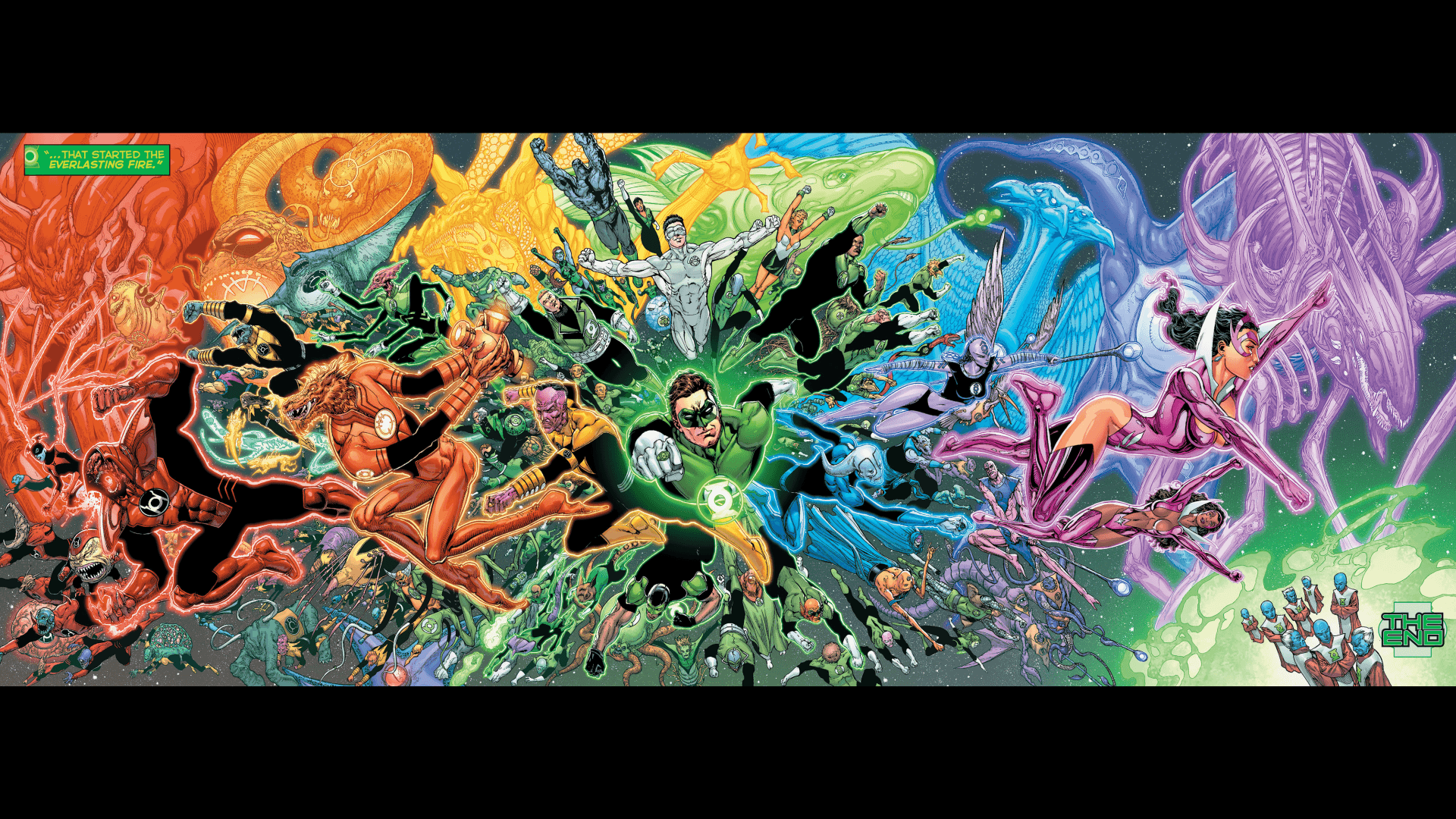 1920x1080 Lantern Corps Wallpaper