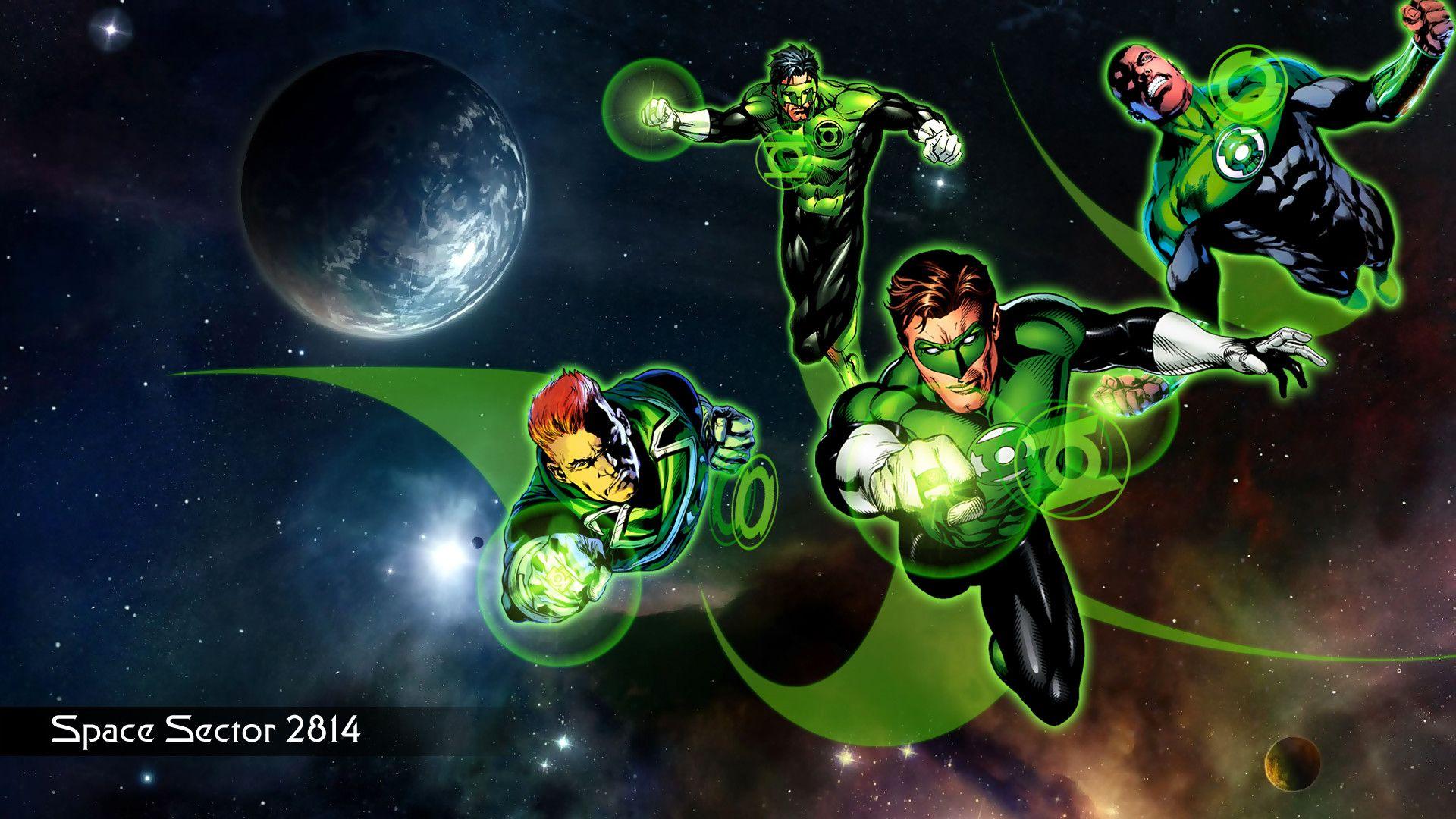 1920x1080 Lantern Corps Wallpaper