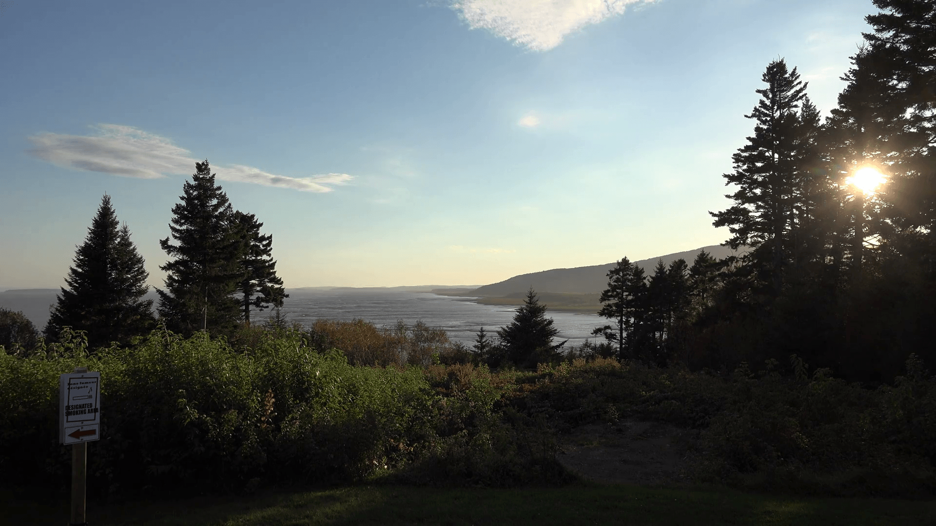 1920x1080 Canada Hopewell Rocks Bay Of Fundy Just Before Sunset Stock Video