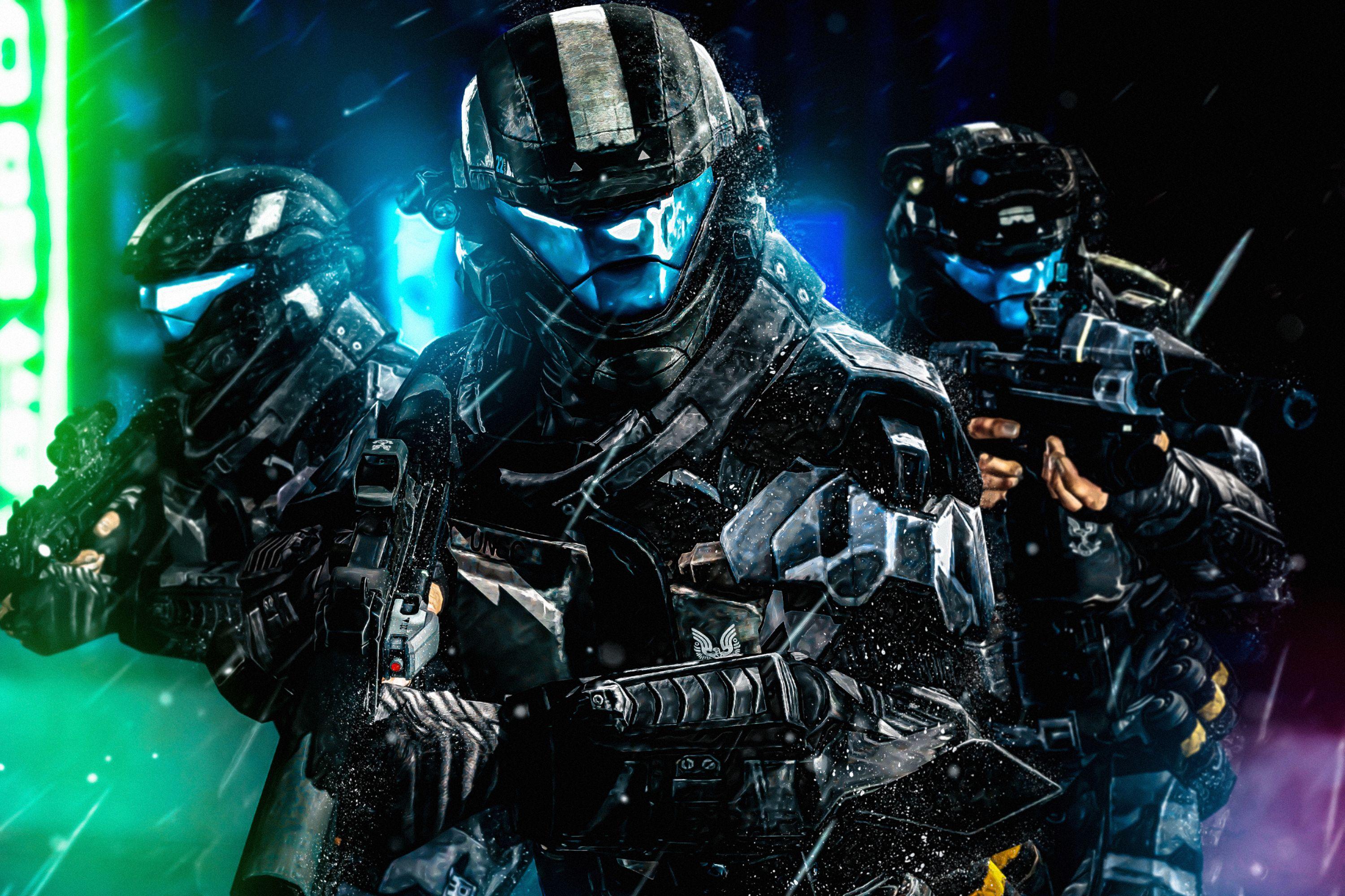3000x2000 Halo 3: ODST HD wallpaper, Background