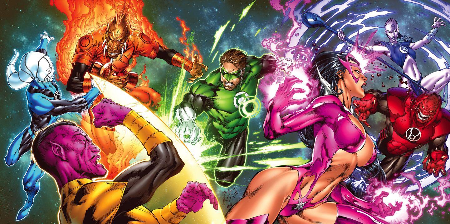 1442x720 Green Lantern Corps Wallpaper