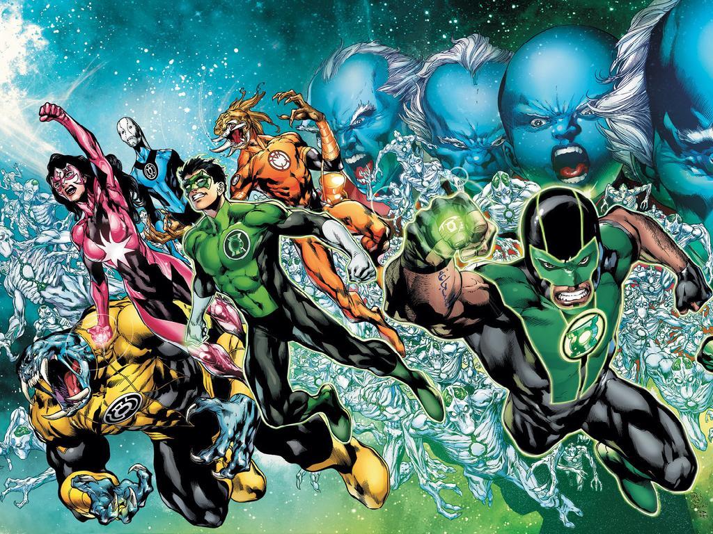 1024x768 Free download Northwest Comics Games Green Lantern Corps wallpaper