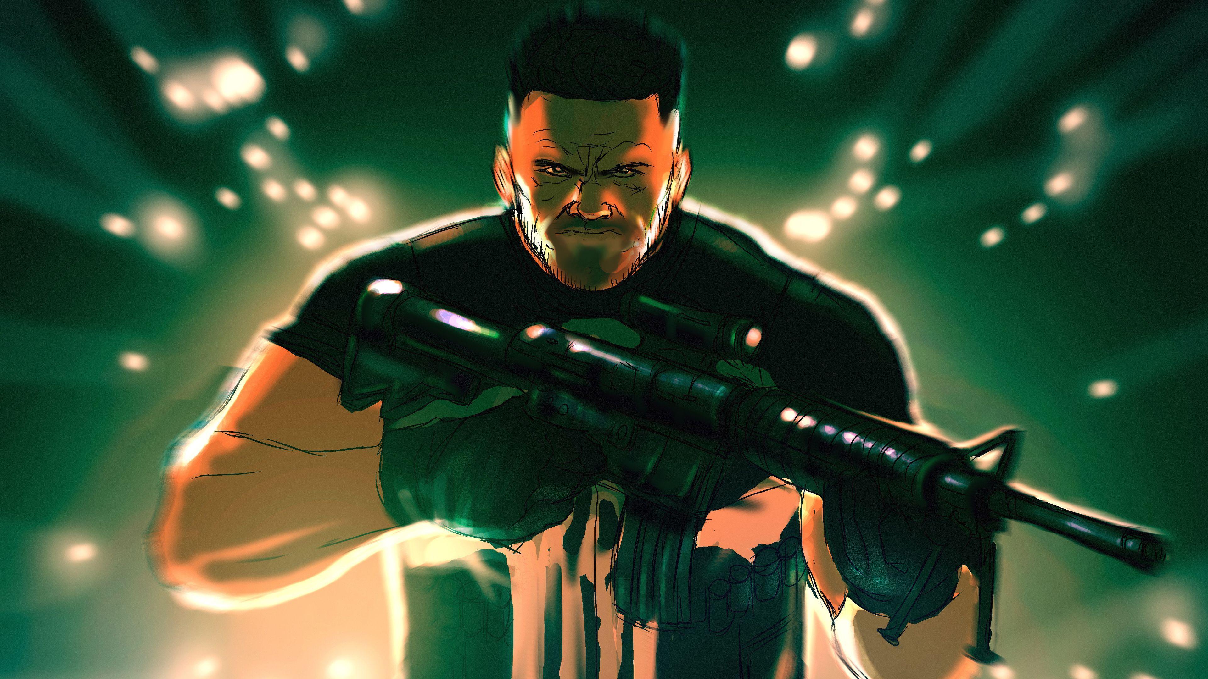 3840x2160 Wallpaper 4k Punisher 5k Artwork 4k Wallpaper, 5k Wallpaper
