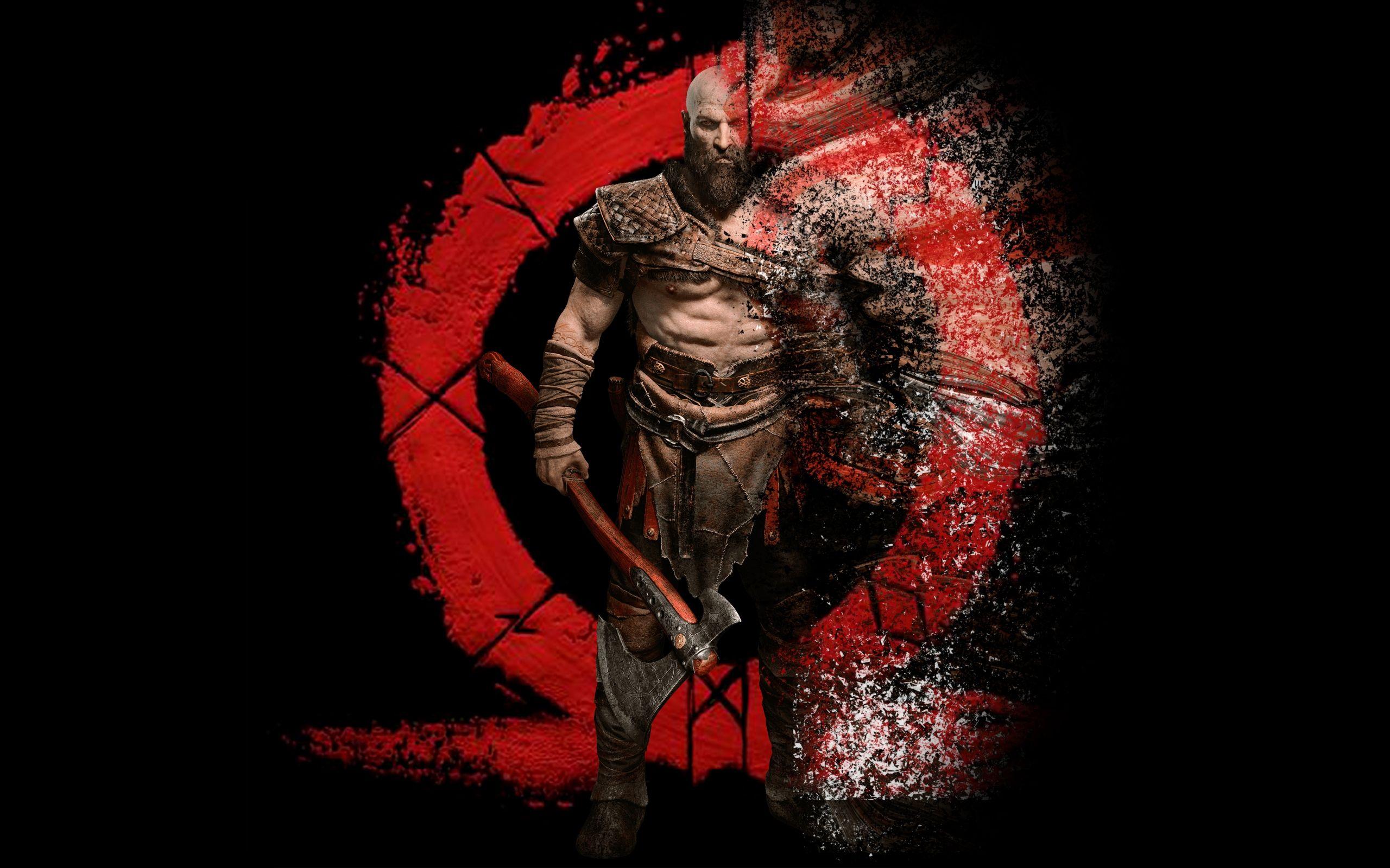 2560x1600 Download Kratos Illustration God Of War Widescreen 4:5 wallpaper