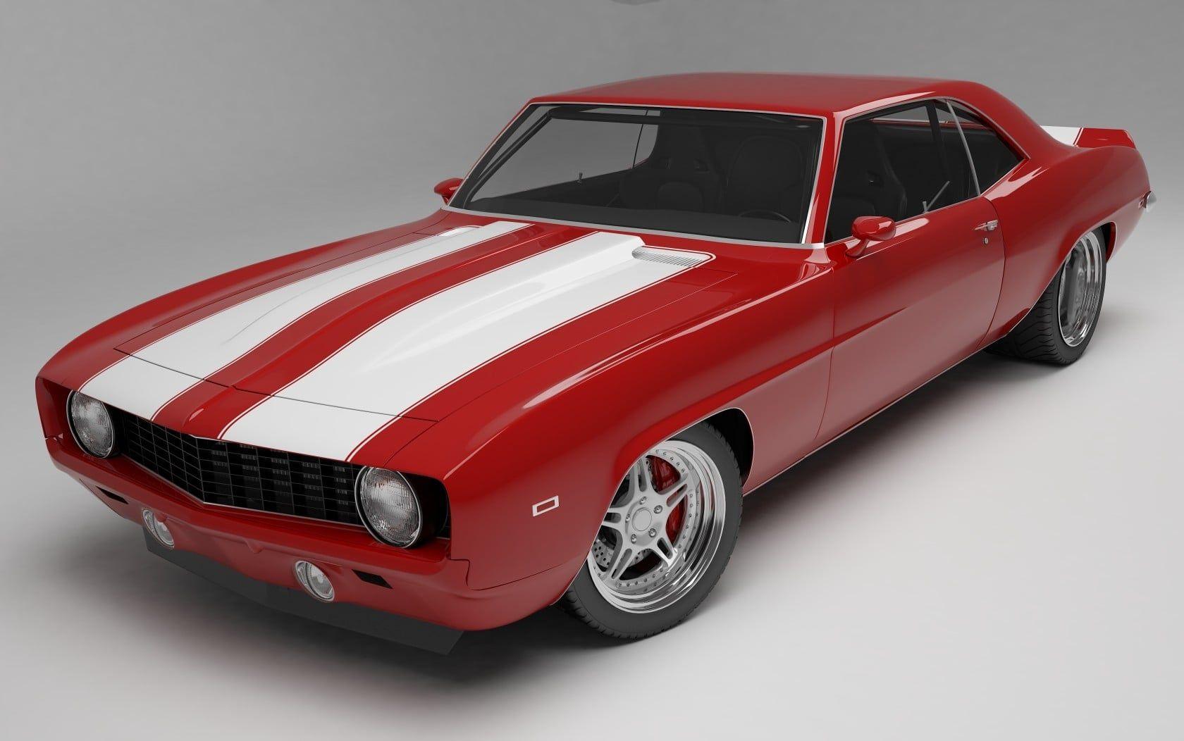 1680x1052 Chevrolet Camaro SS 1969 wallpaper HD
