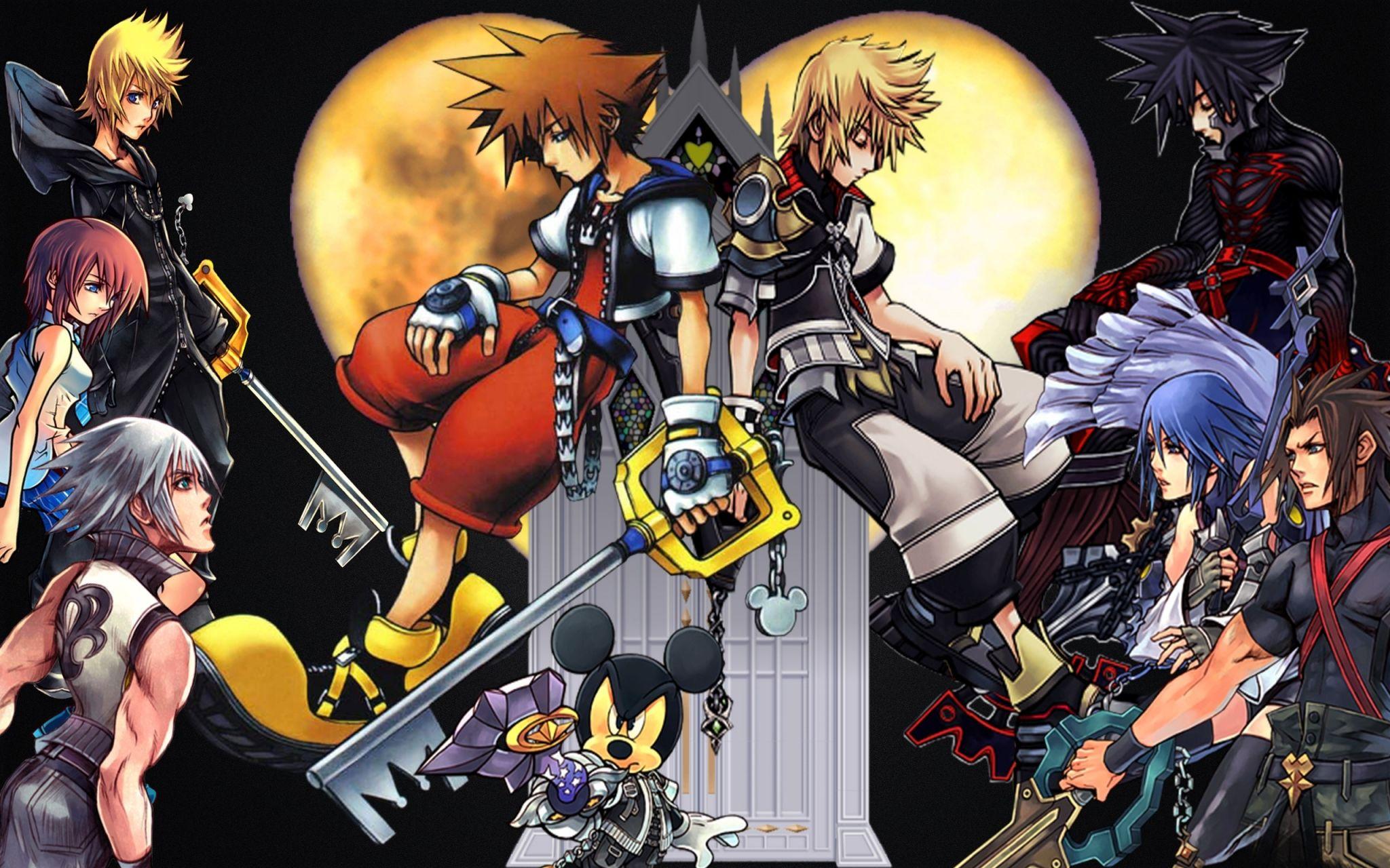 Kingdom Hearts Wallpapers Top Free Kingdom Hearts Backgrounds Wallpaperaccess