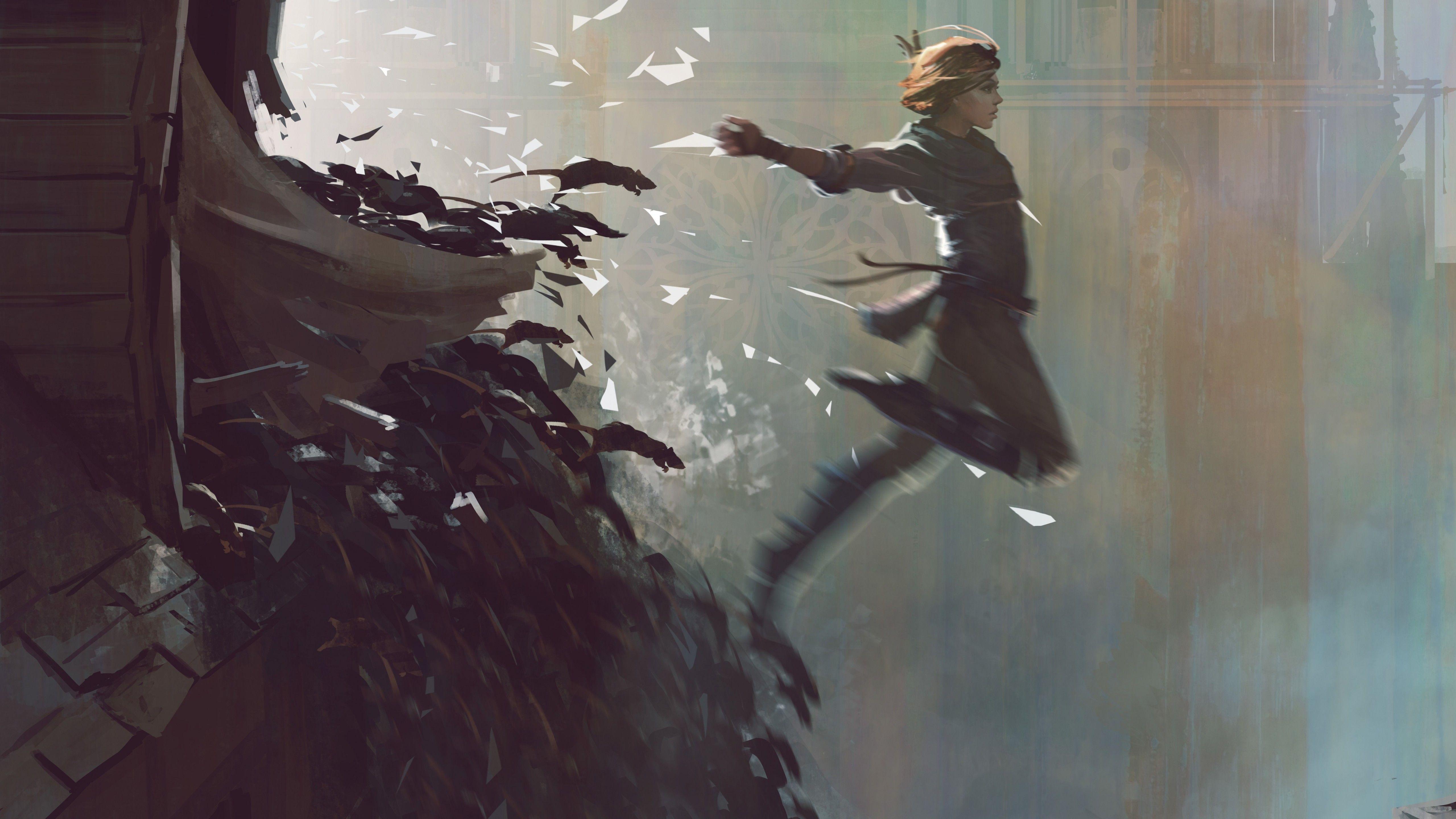 5120x2880 Wallpaper A Plague Tale: Innocence, poster, 5K, Games