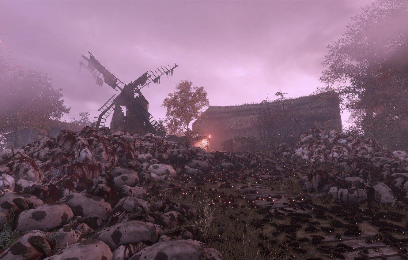 1332x850 Wallpaper mill, rats, corpses, a plague tale: innocence image