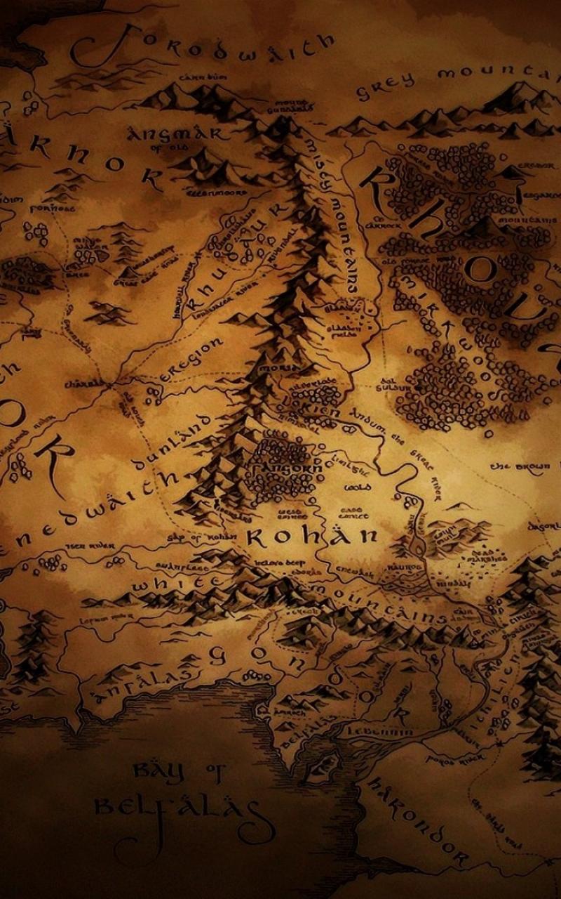 800x1280 Free download The lord of rings maps middle earth wallpaper 48554