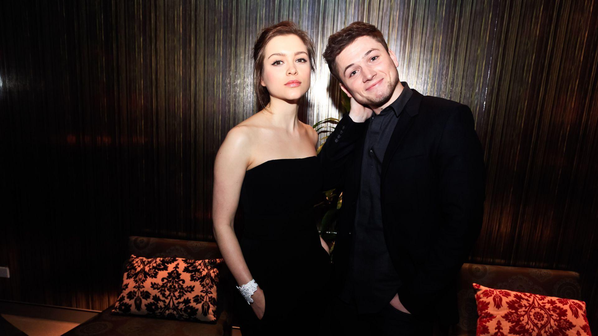 1920x1080 Wallpaper Taron Egerton, Sophie Cookson, Most Popular Celebs