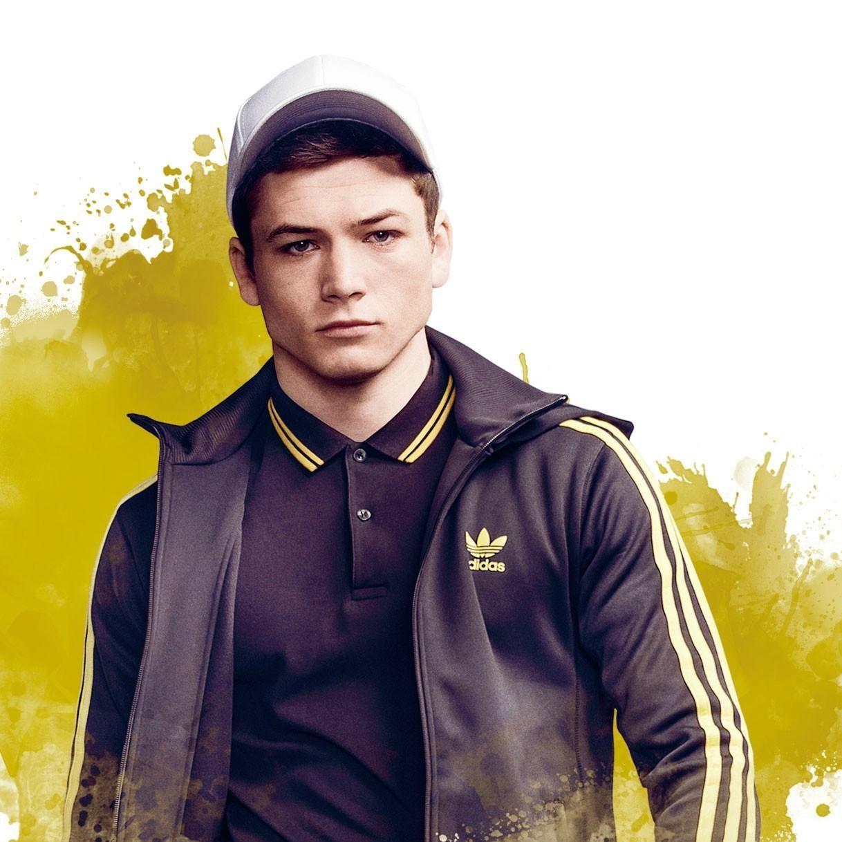 1218x1218 Kingsman: The Secret Service: Wallpaper versions: Harry. Eggsy