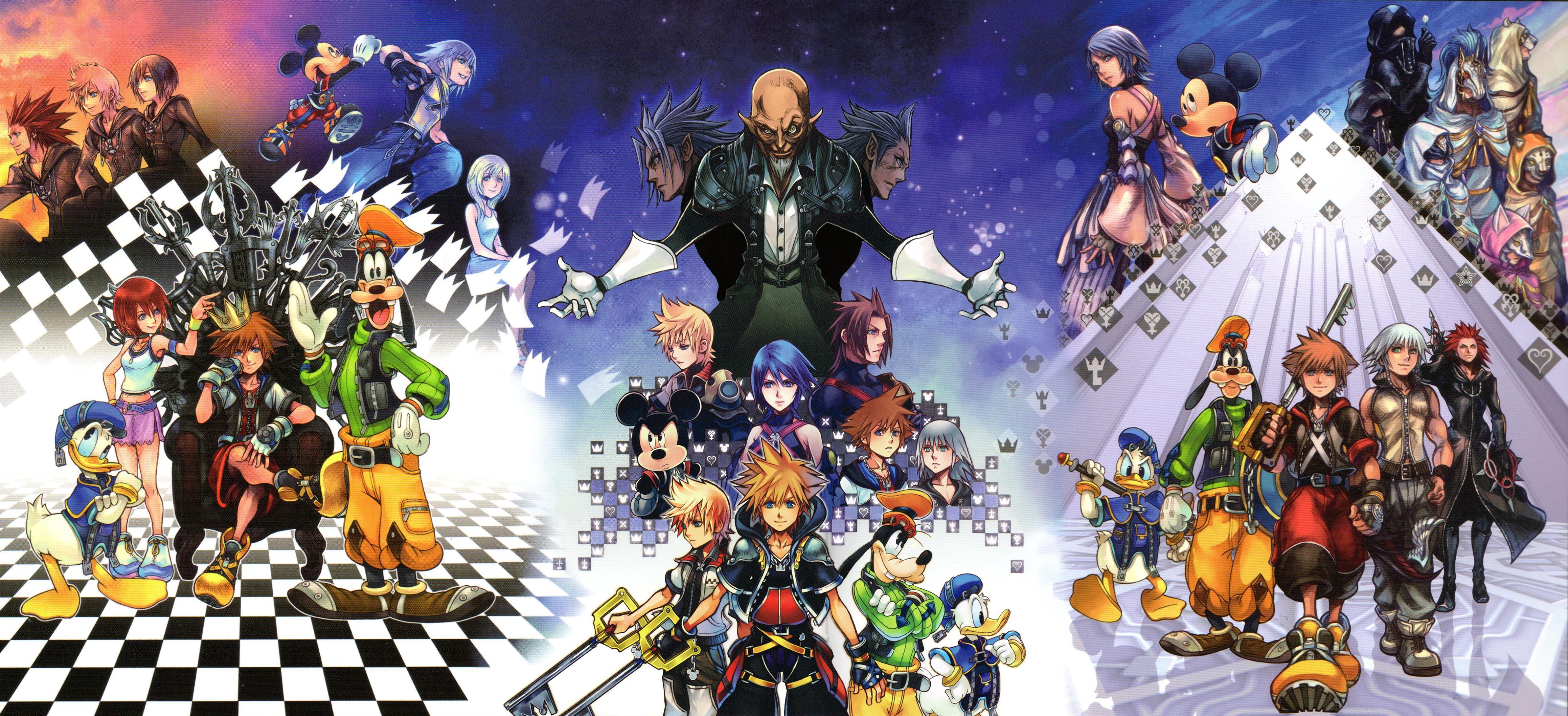 Kingdom Hearts Wallpapers Top Free Kingdom Hearts Backgrounds Wallpaperaccess