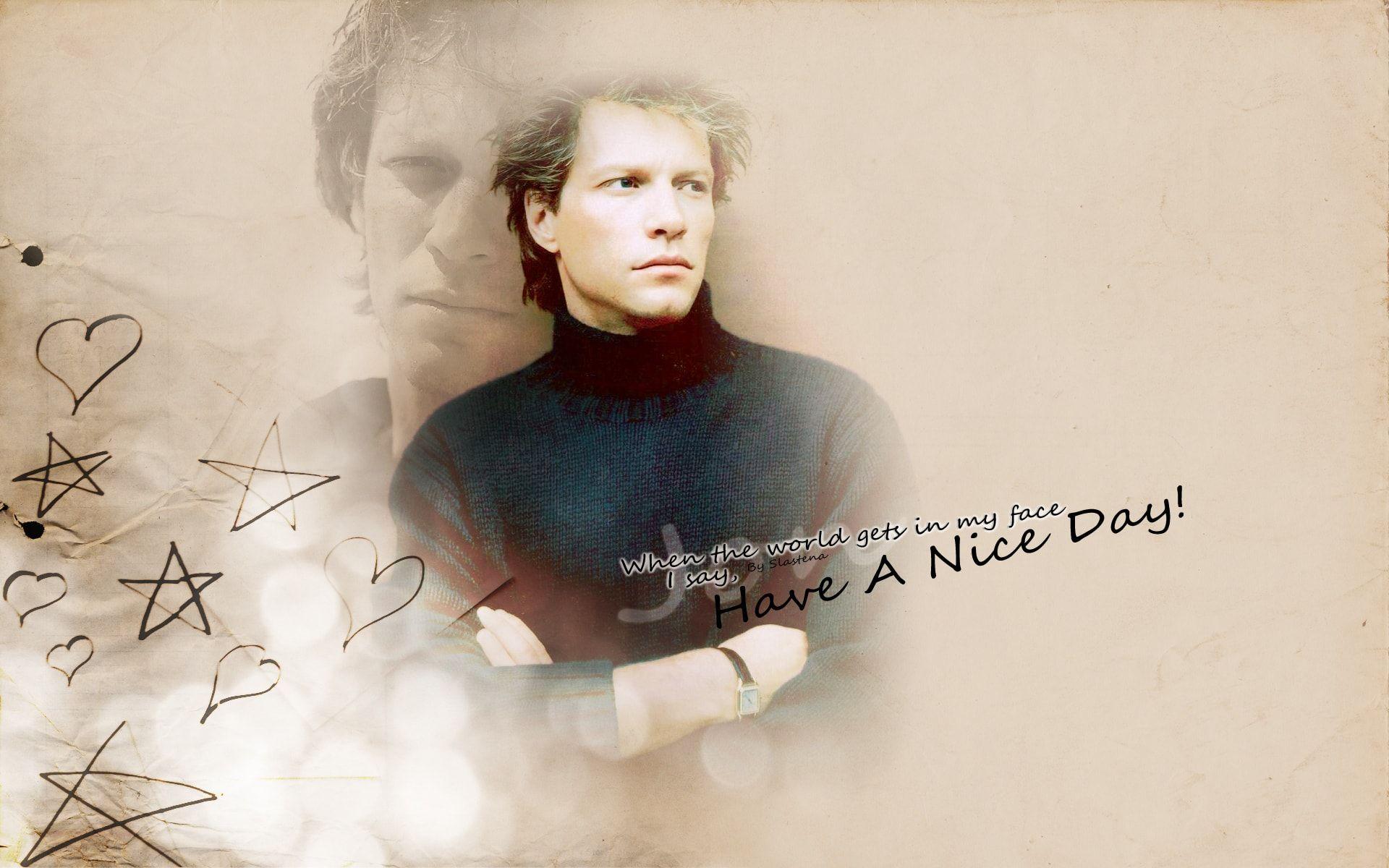1920x1200 Free download Jon Bon Jovi HD Desktop Wallpaper 7wallpapernet