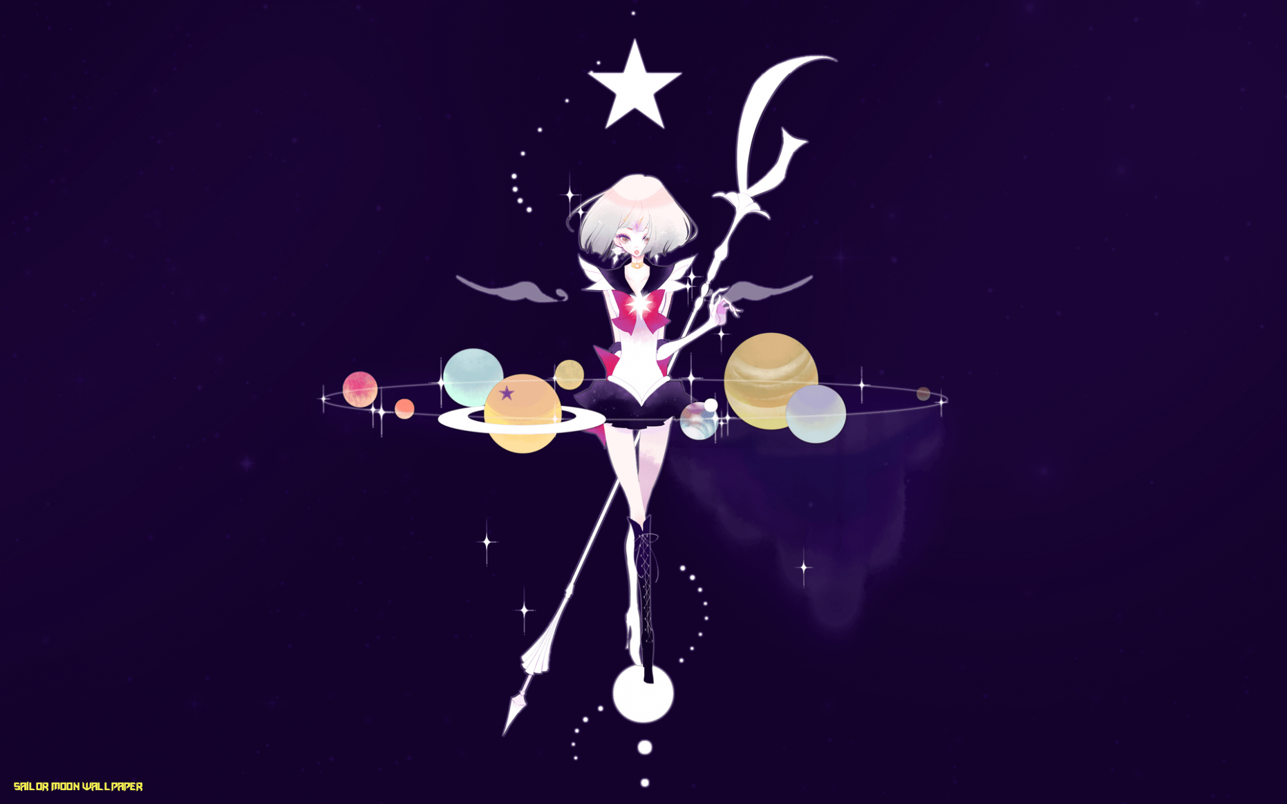 1862x1164 Sailor Moon Desktop Background. Rococo