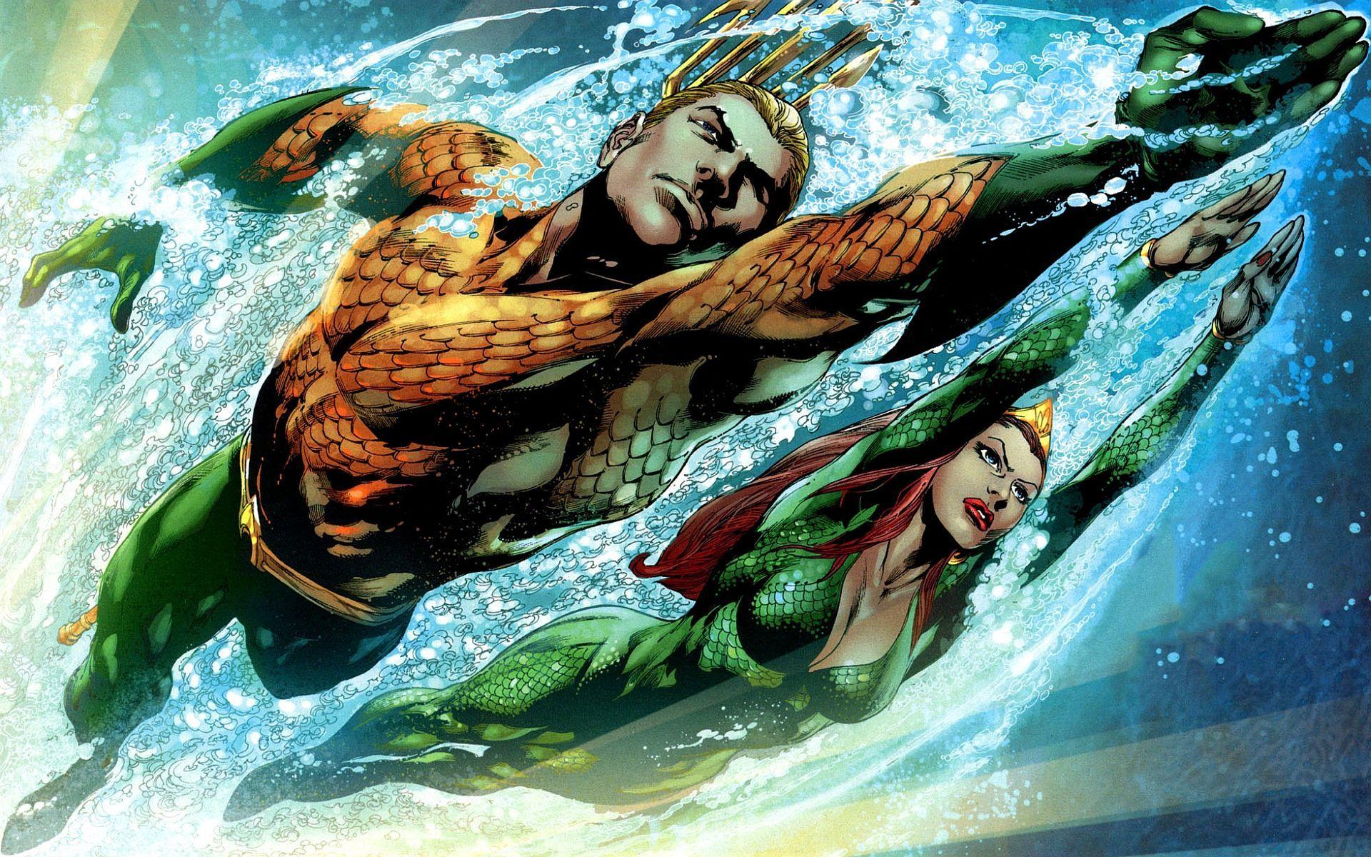 1920x1200 Aquaman New 52. Aquaman dc comics, Aquaman, Mera dc comics