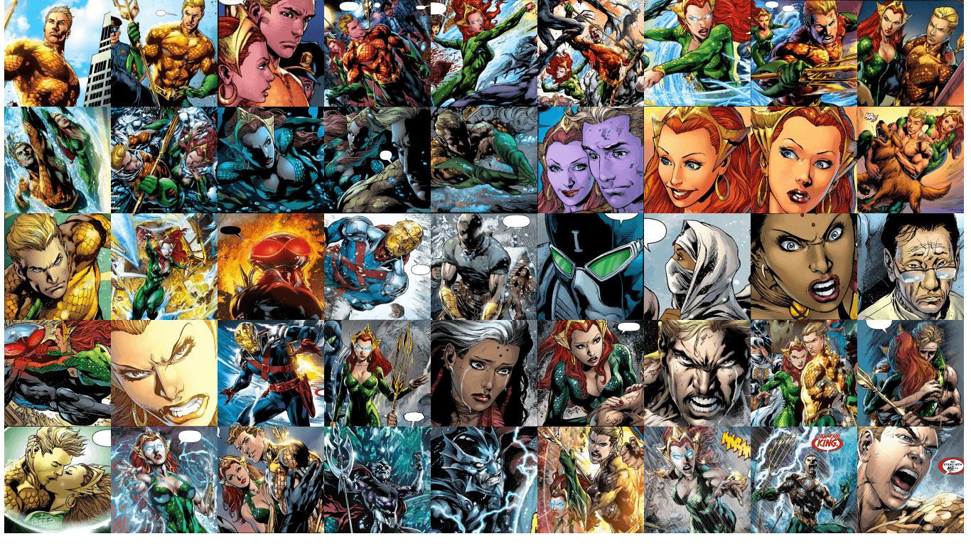 1366x768 Aquaman Comic Wallpaper