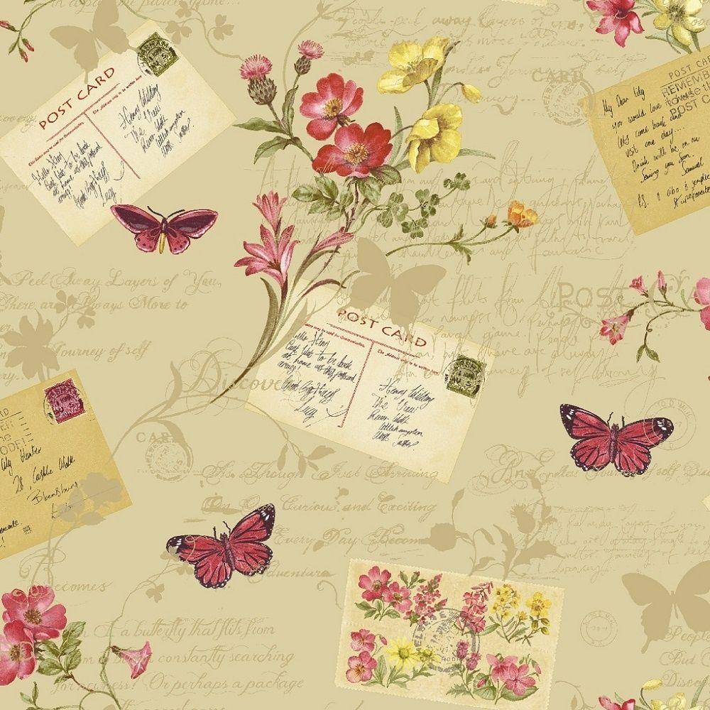 1000x1000 Arthouse Sophie Conran Postcards Home Wallpaper Vintage