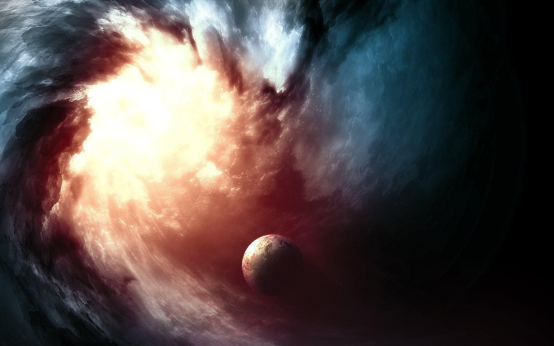 1920x1200 Black Hole HD Wallpaper about space