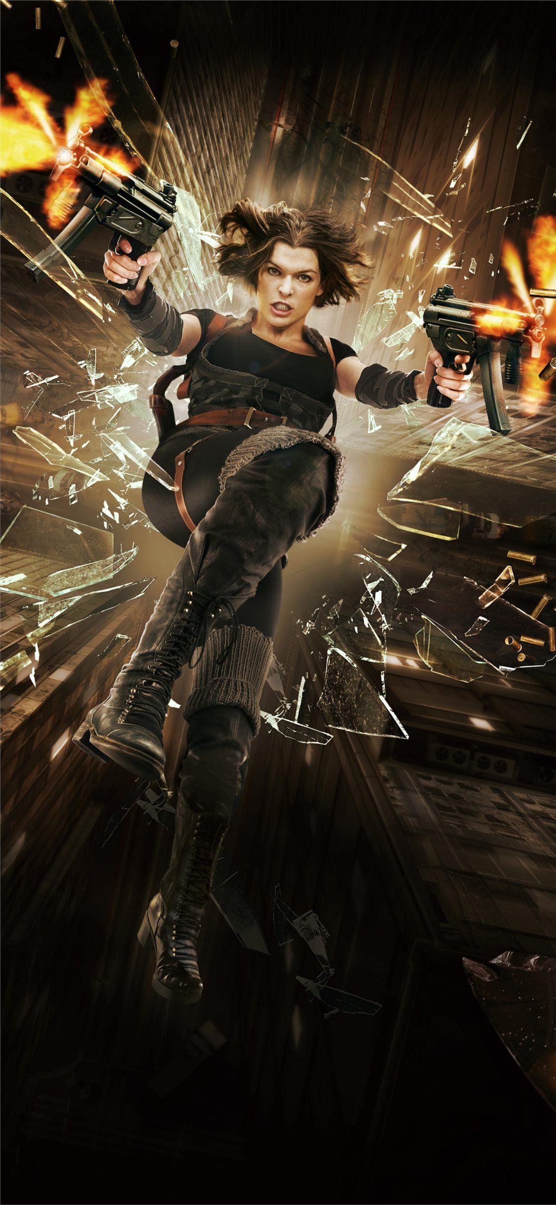 1125x2436 resident evil afterlife 4k. Resident evil movie, Movie wallpaper, Resident evil