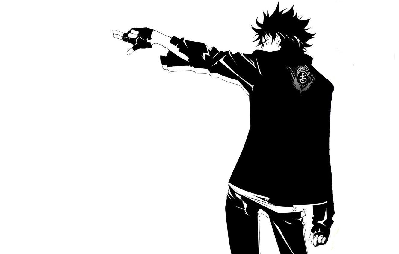 Anime Black And White Wallpapers Top Free Anime Black And White