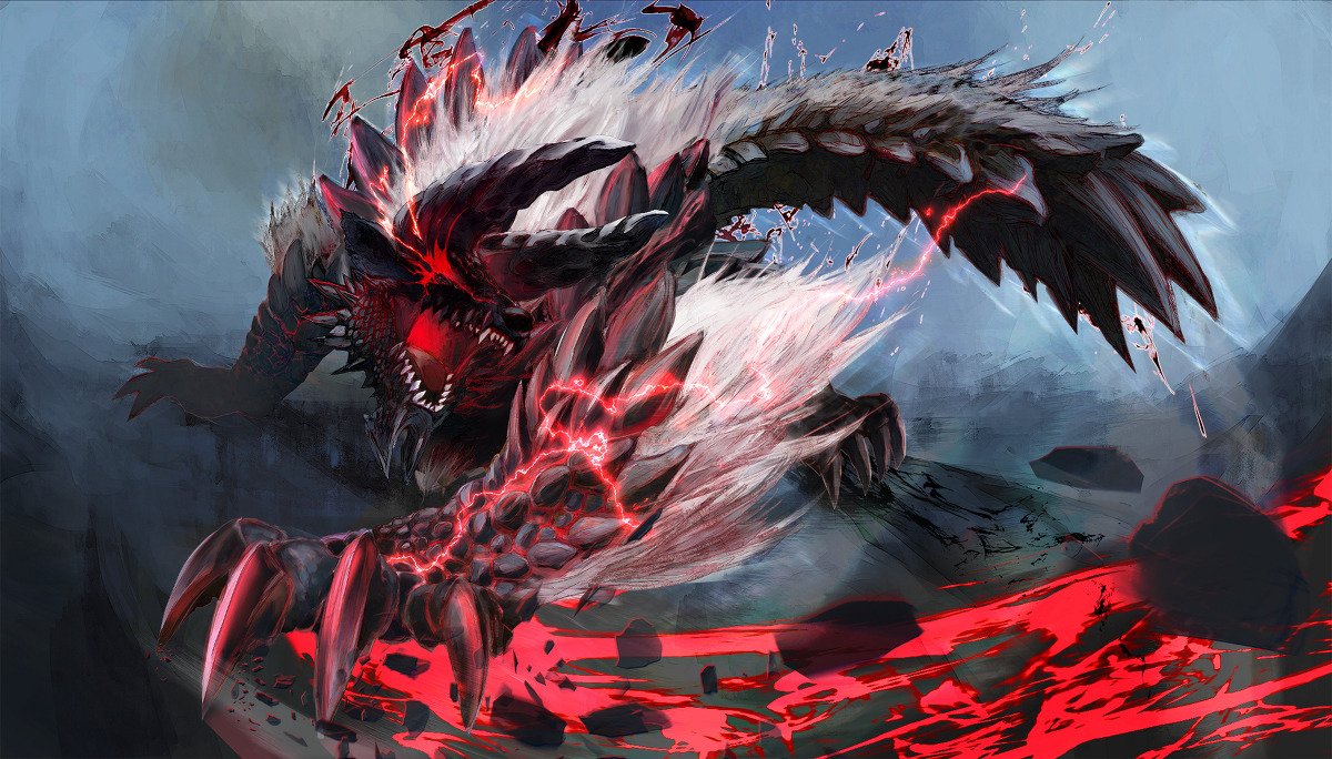 1200x684 Stygian Zinogre 黒木賊/kurotokusa ** Permission was granted by the artist to share this image