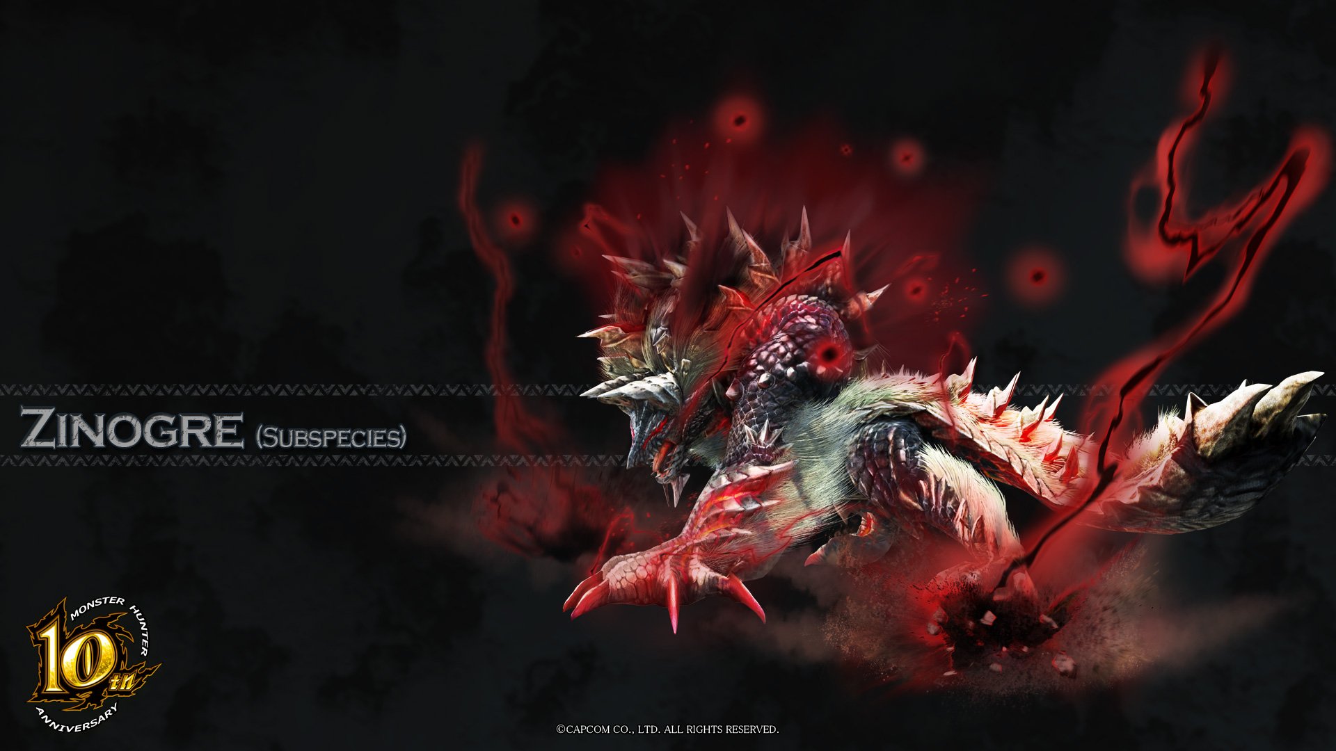 1920x1080 Stygian Zinogre Wallpaper