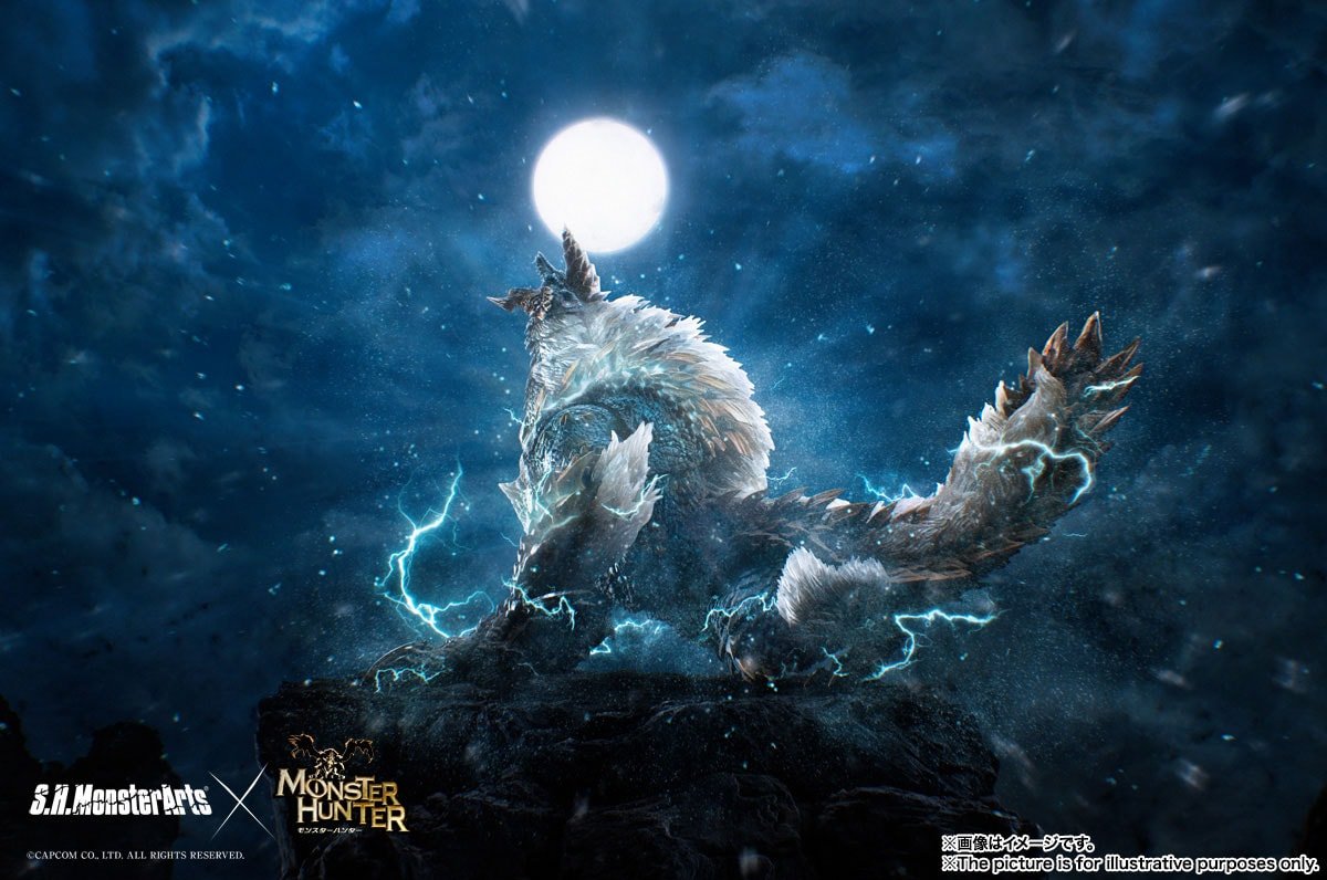 1200x796 Zinogre Collectible Figure