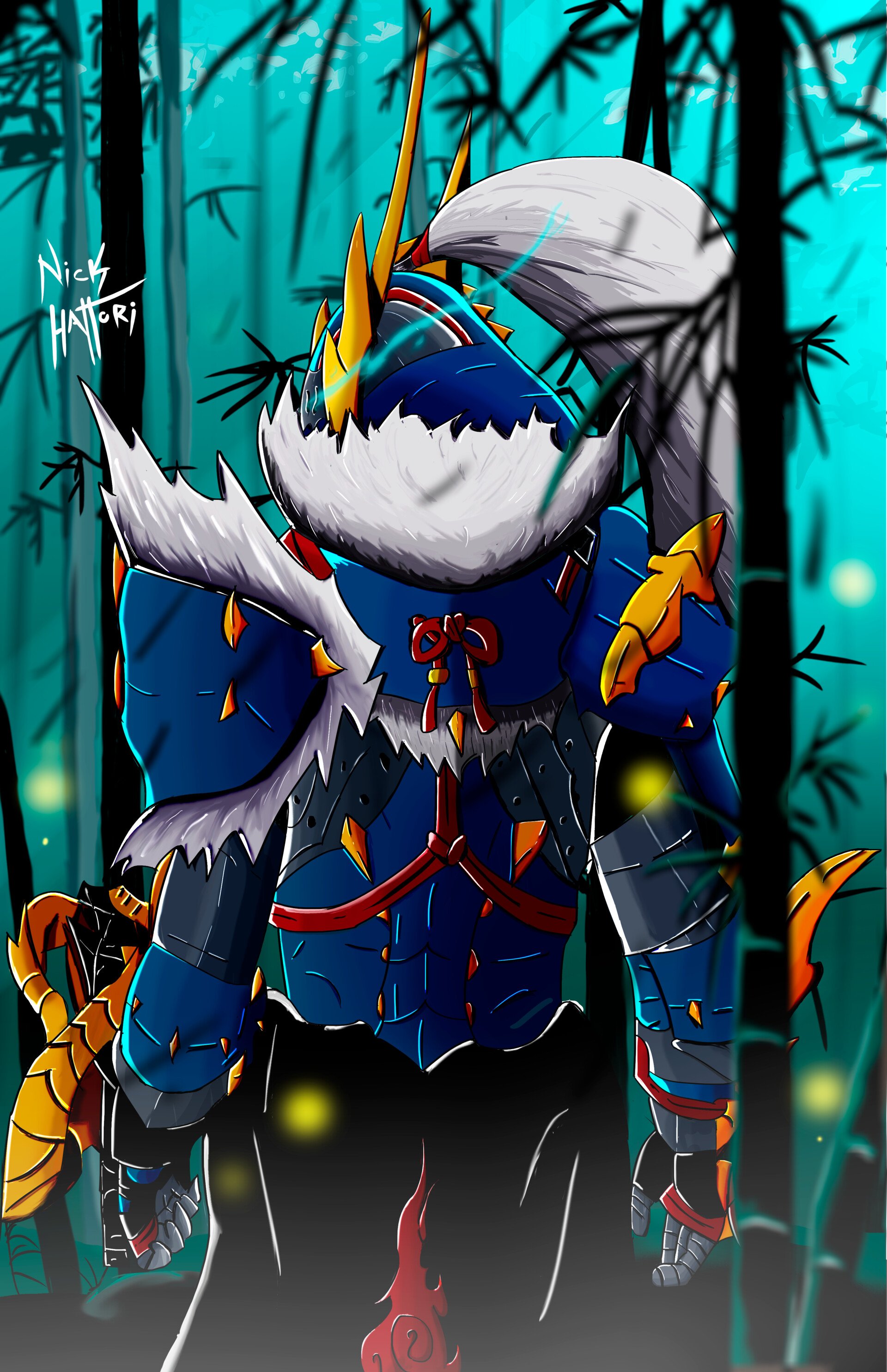 1920x2967 Zinogre Armor