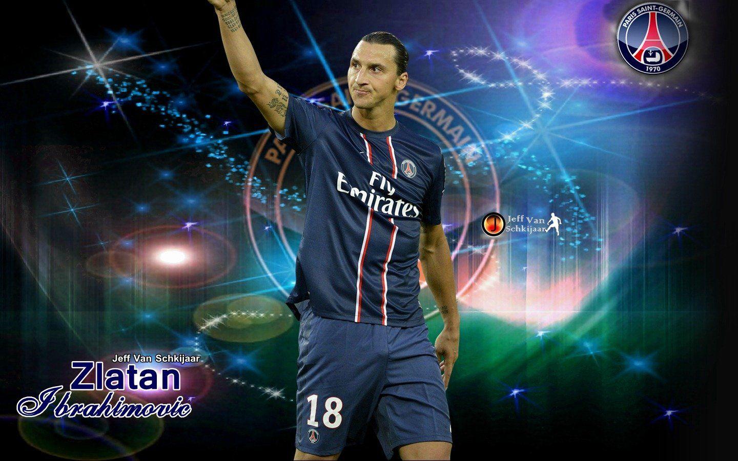 1440x900 Zlatan Ibrahimovic Football Wallpaper