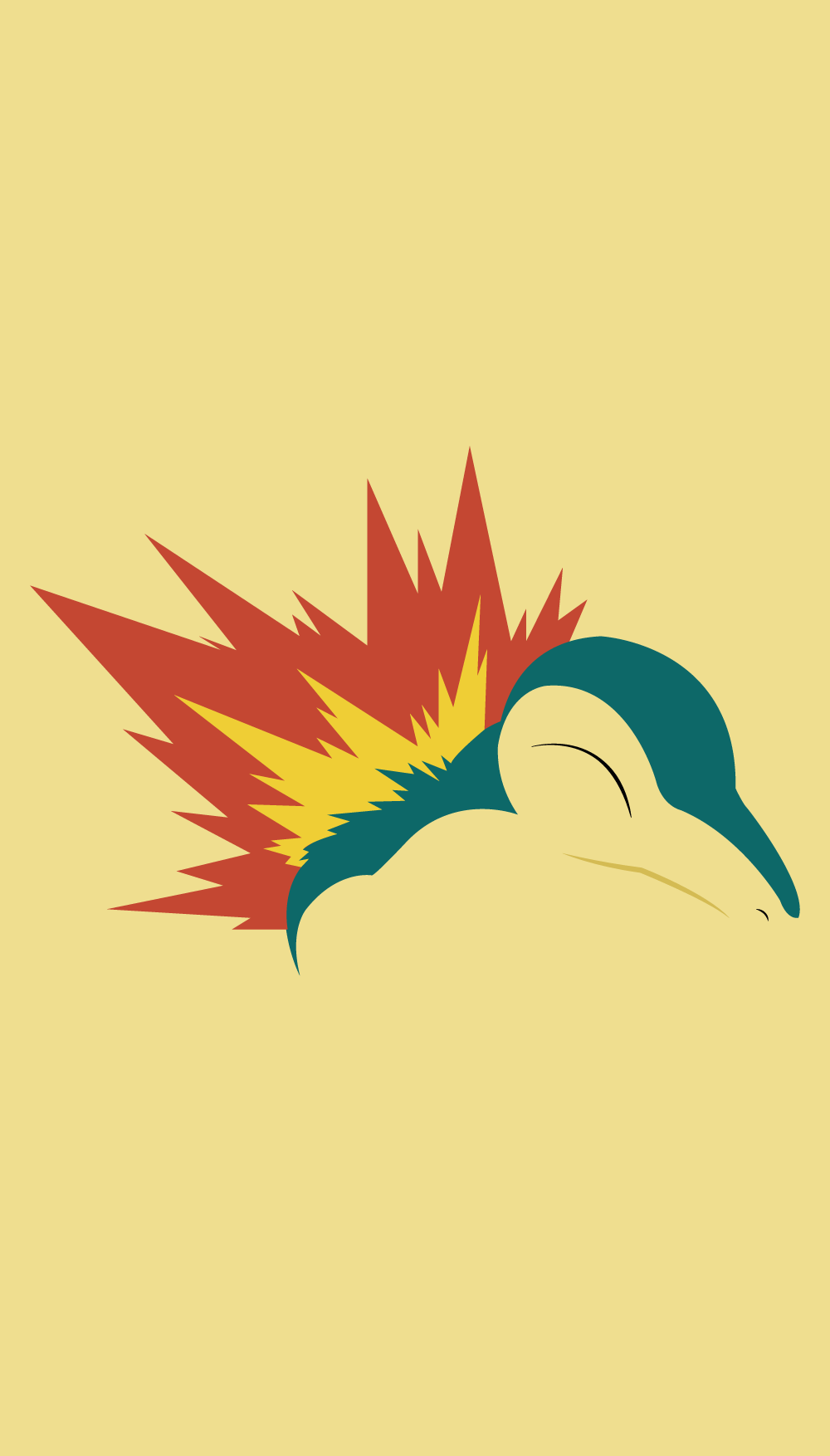 1000x1754 Cyndaquil Wallpaper