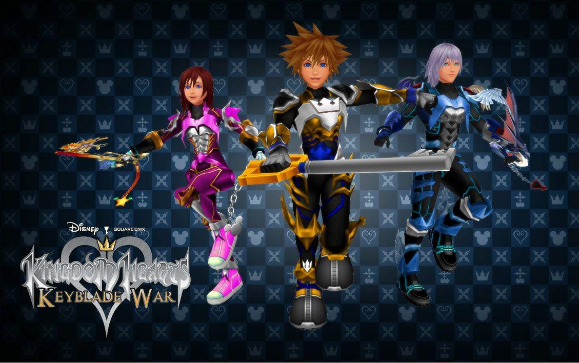 1129x708 Kingdom Hearts Keyblade War Custom Wallpaper