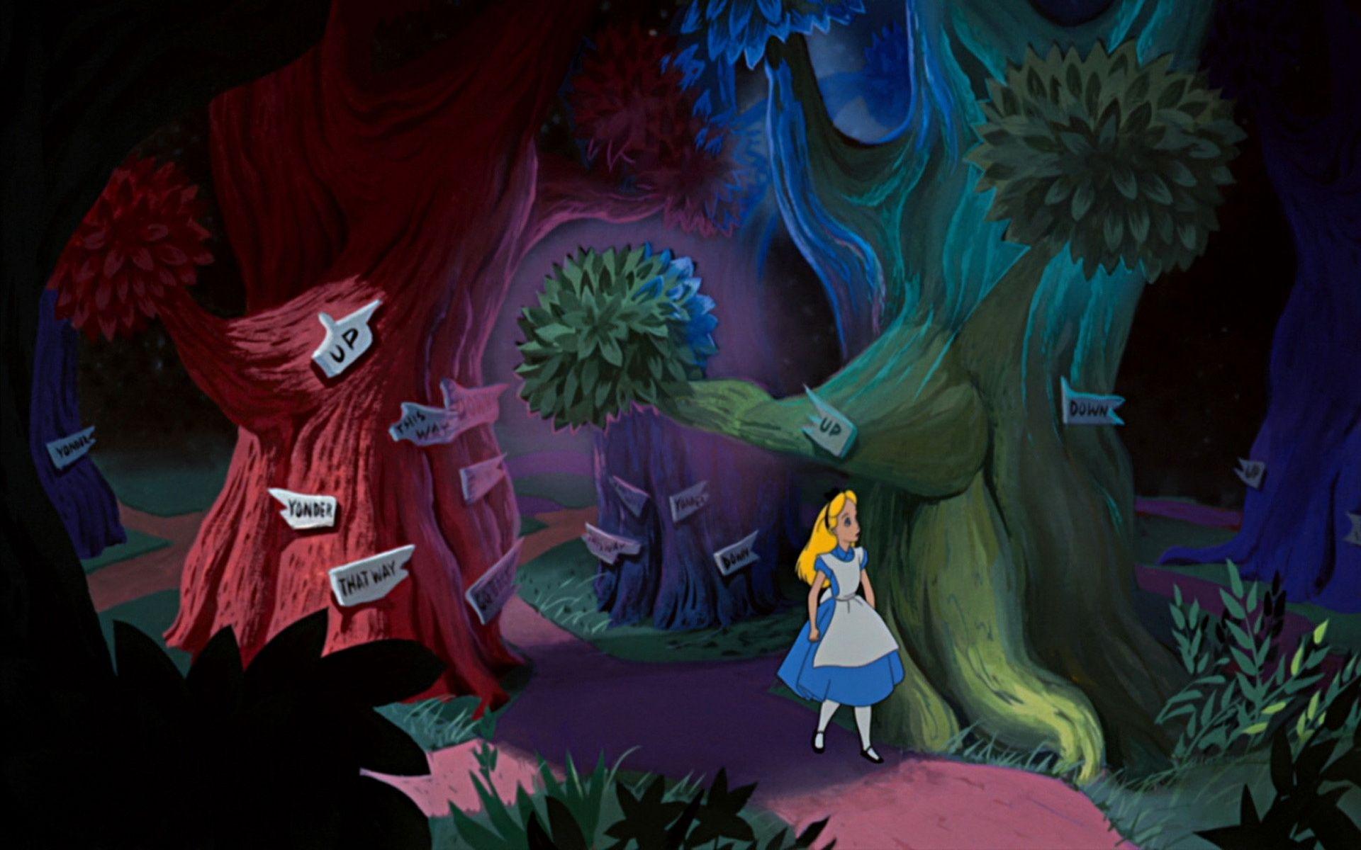 1920x1200 Alice in Wonderland Moving Wallpaper