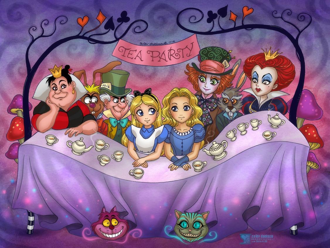 1126x848 Alice In Wonderland Cartoon Wallpaper