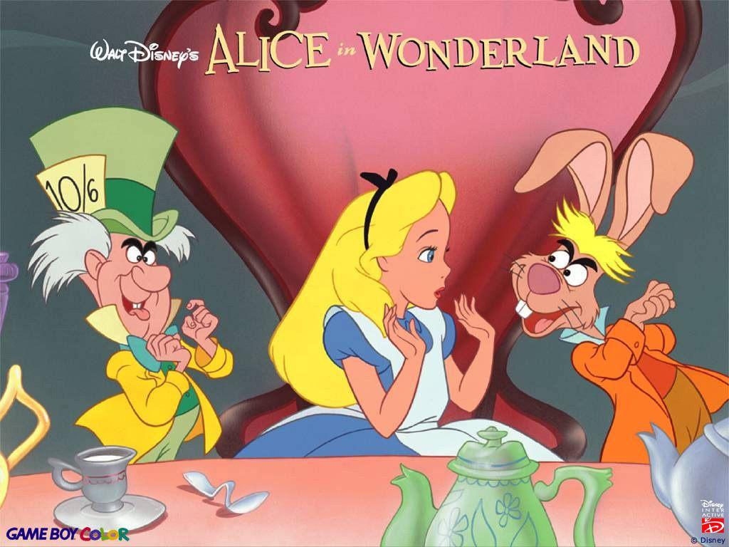 1024x768 Alice in Wonderland Disney HD Wallpaper for HTC One M9