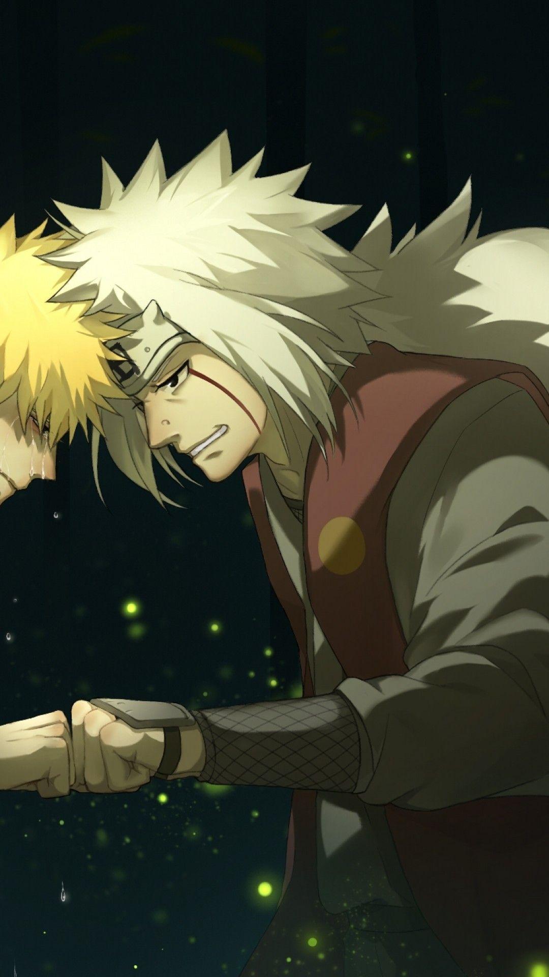 1080x1920 Download 1080x1920 Jiraiya, Uzumaki Naruto, Tears, Brofist, Sensei