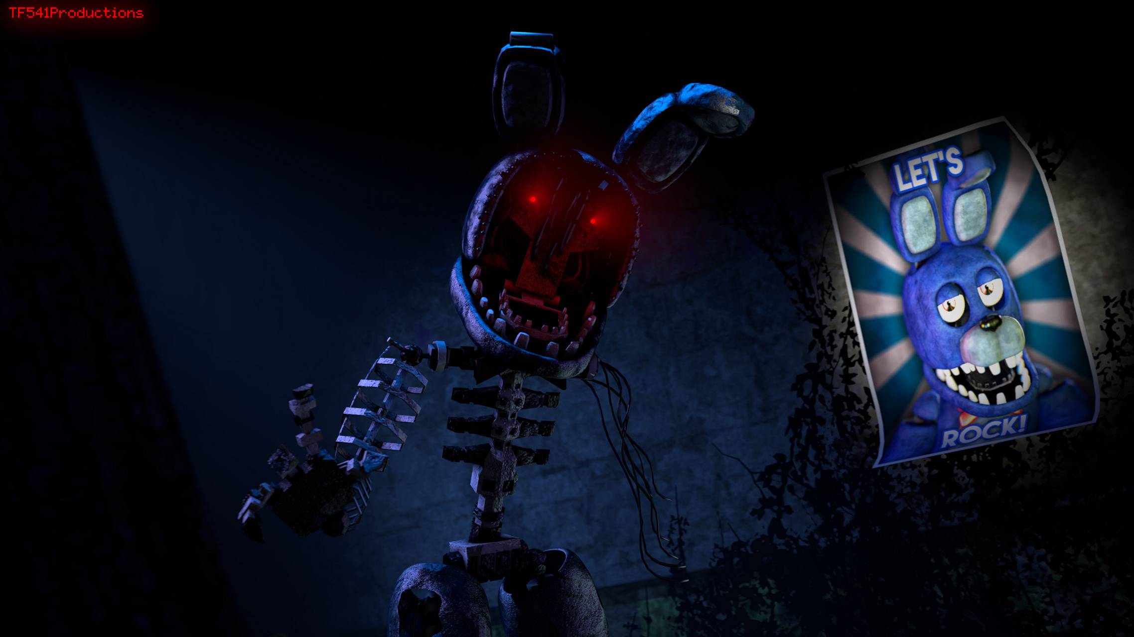 2276x1280 Ignited Bonnie Wallpaper