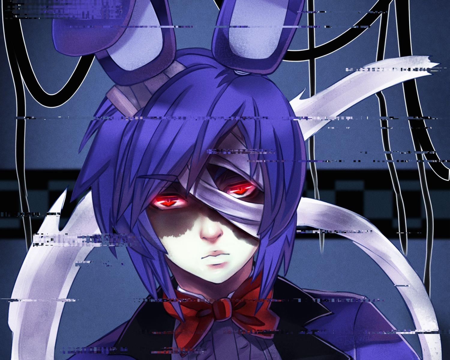 1500x1200 all male animal ears anthropomorphism bonnie five nights at