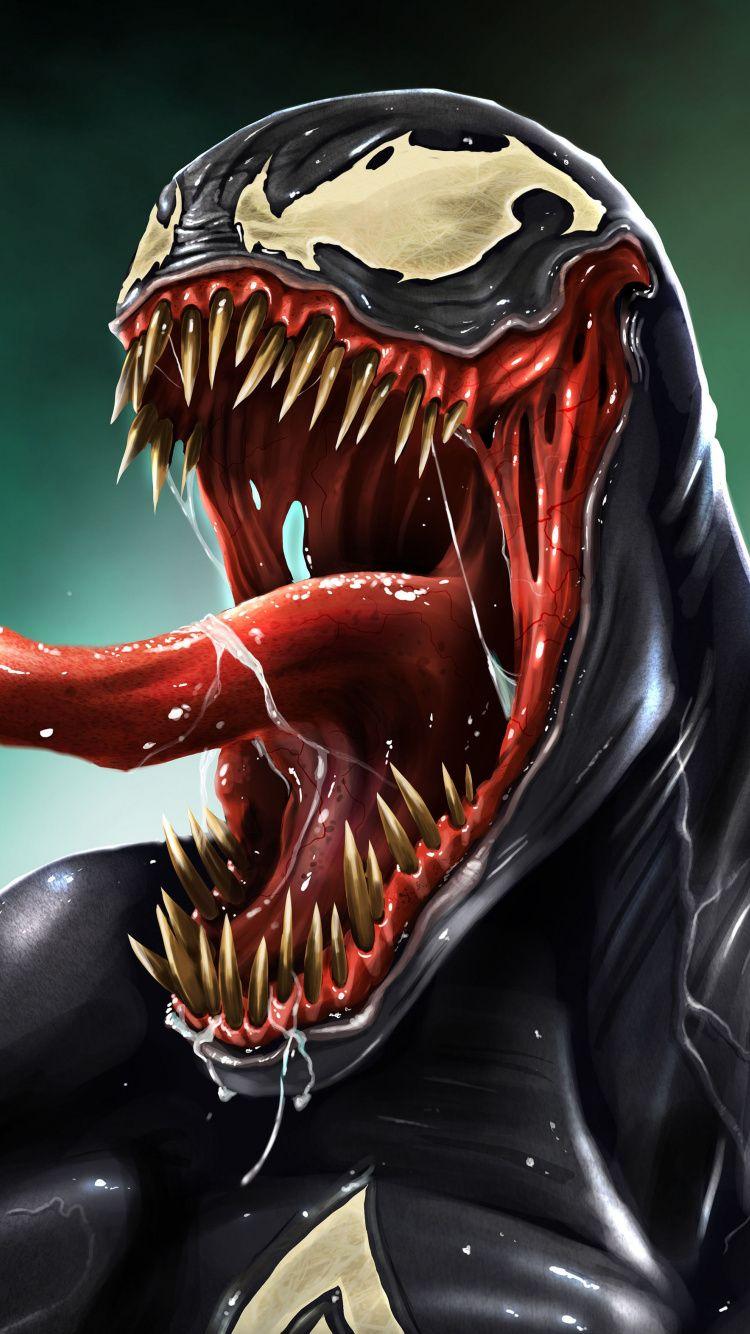750x1334 Download Venom, parasite, pop culture, art wallpaper, 750x1334