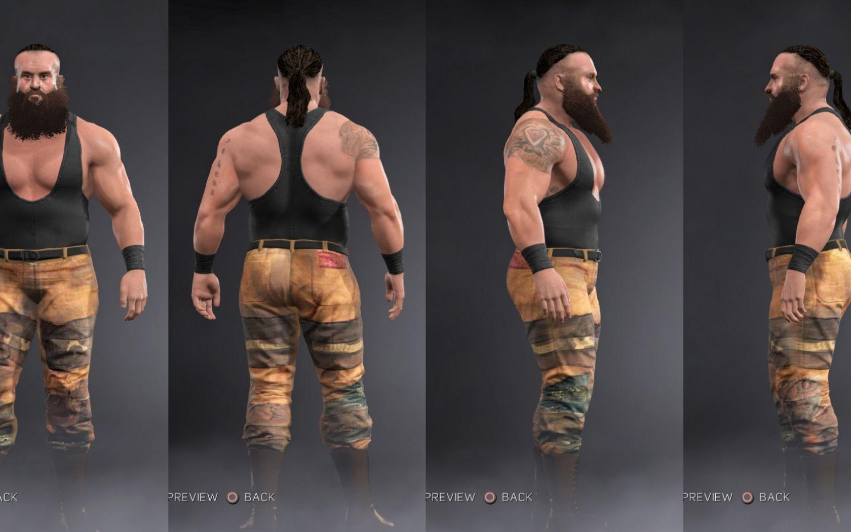 1680x1050 Free download RaieEs Braun Strowman Final with 2nd attire added
