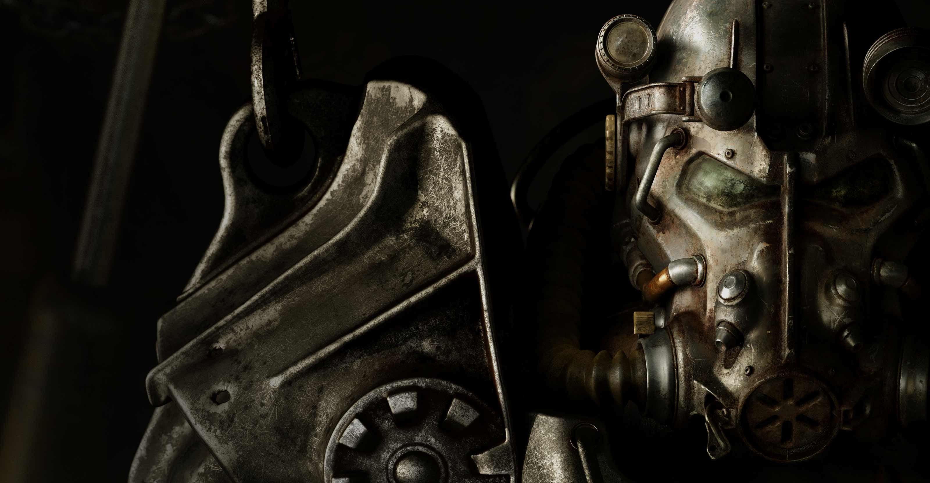 3200x1662 Fallout 4 Power Armor Wallpaper