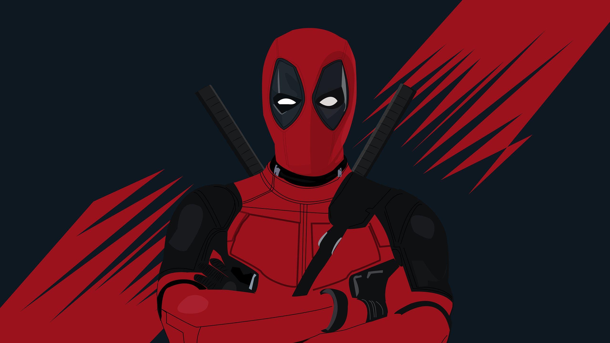 2560x1440 4k Deadpool Minimal 2019 1440P Resolution HD 4k