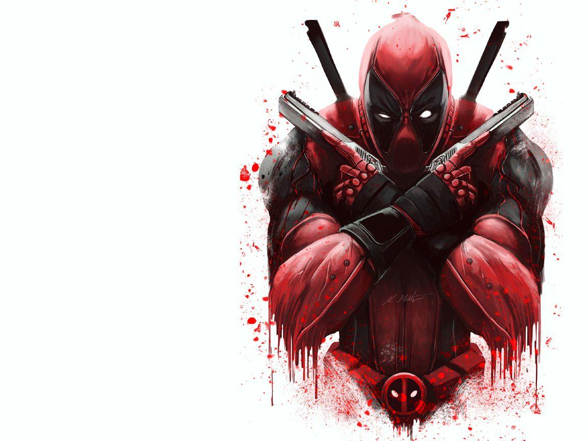 1152x864 Deadpool Smartphone Wallpaper 4k HD