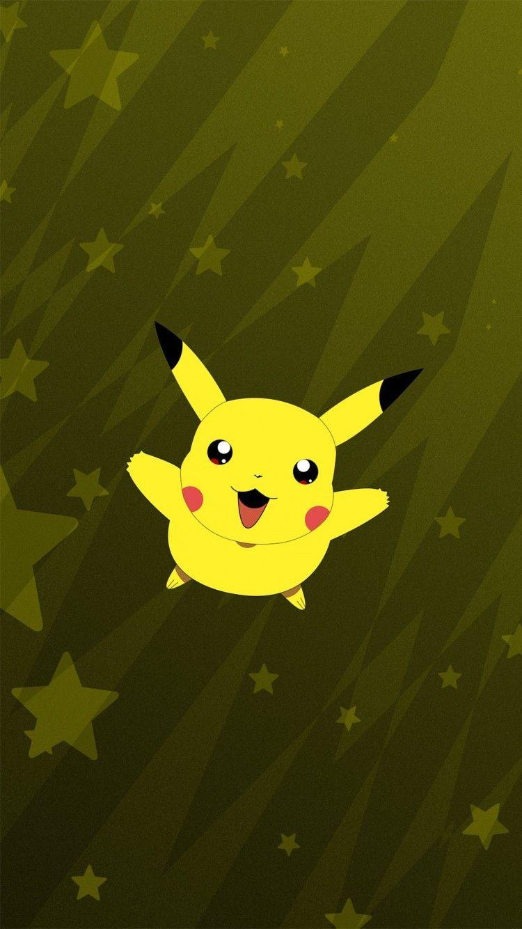 750x1334 Pikachu HD Wallpaper for iPhone 6
