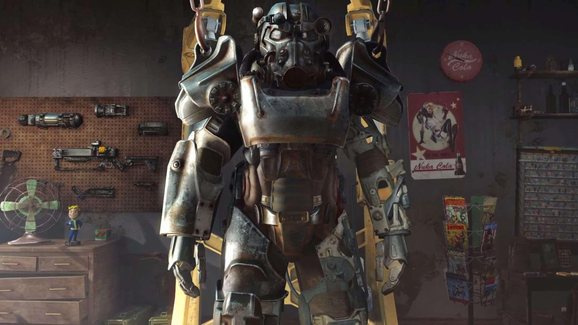 1920x1080 Fallout Wallpaper Beautiful Fallout 4 Power Armor Wallpaper Video