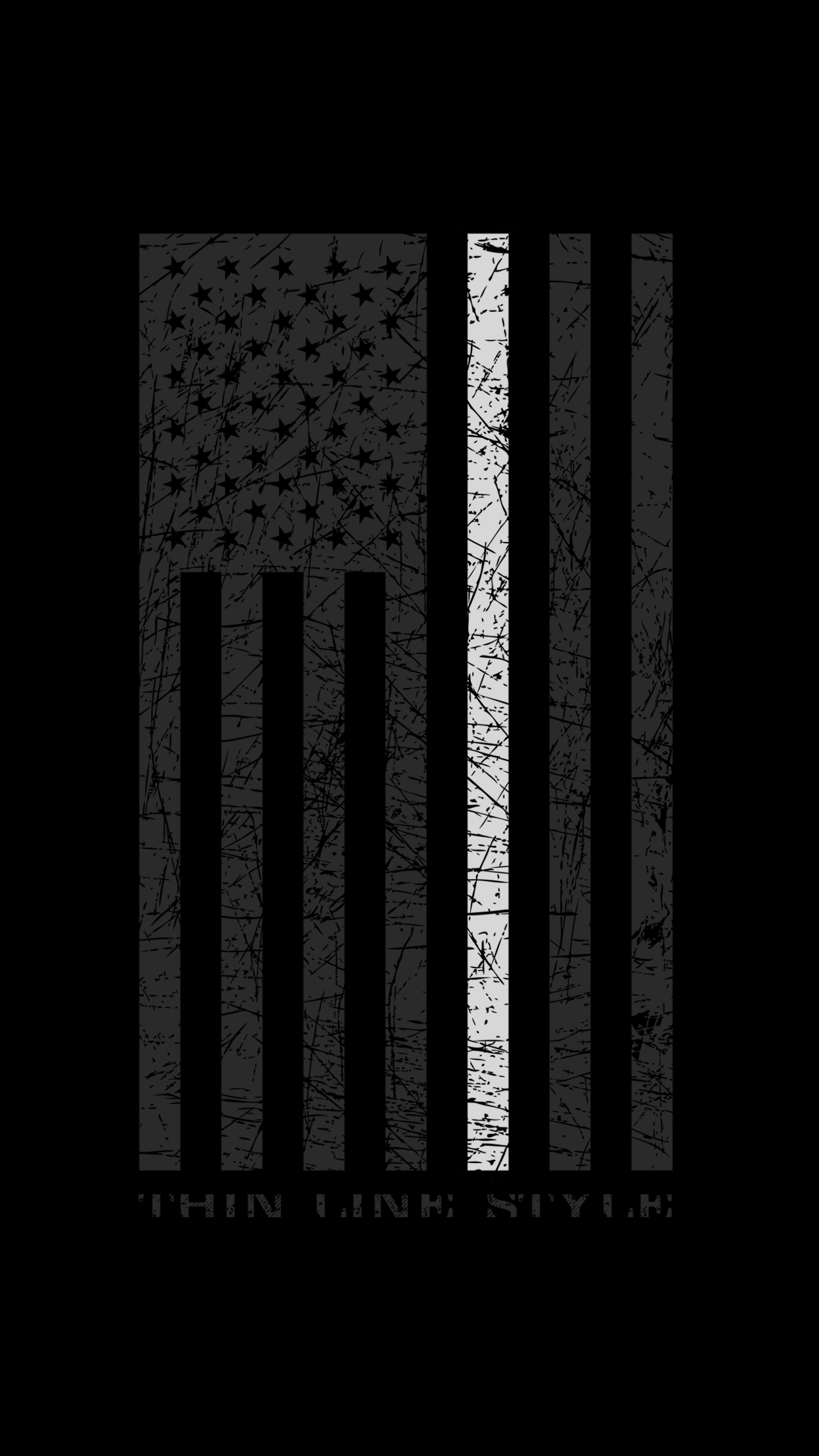 1242x2208 Police Flags Wallpaper