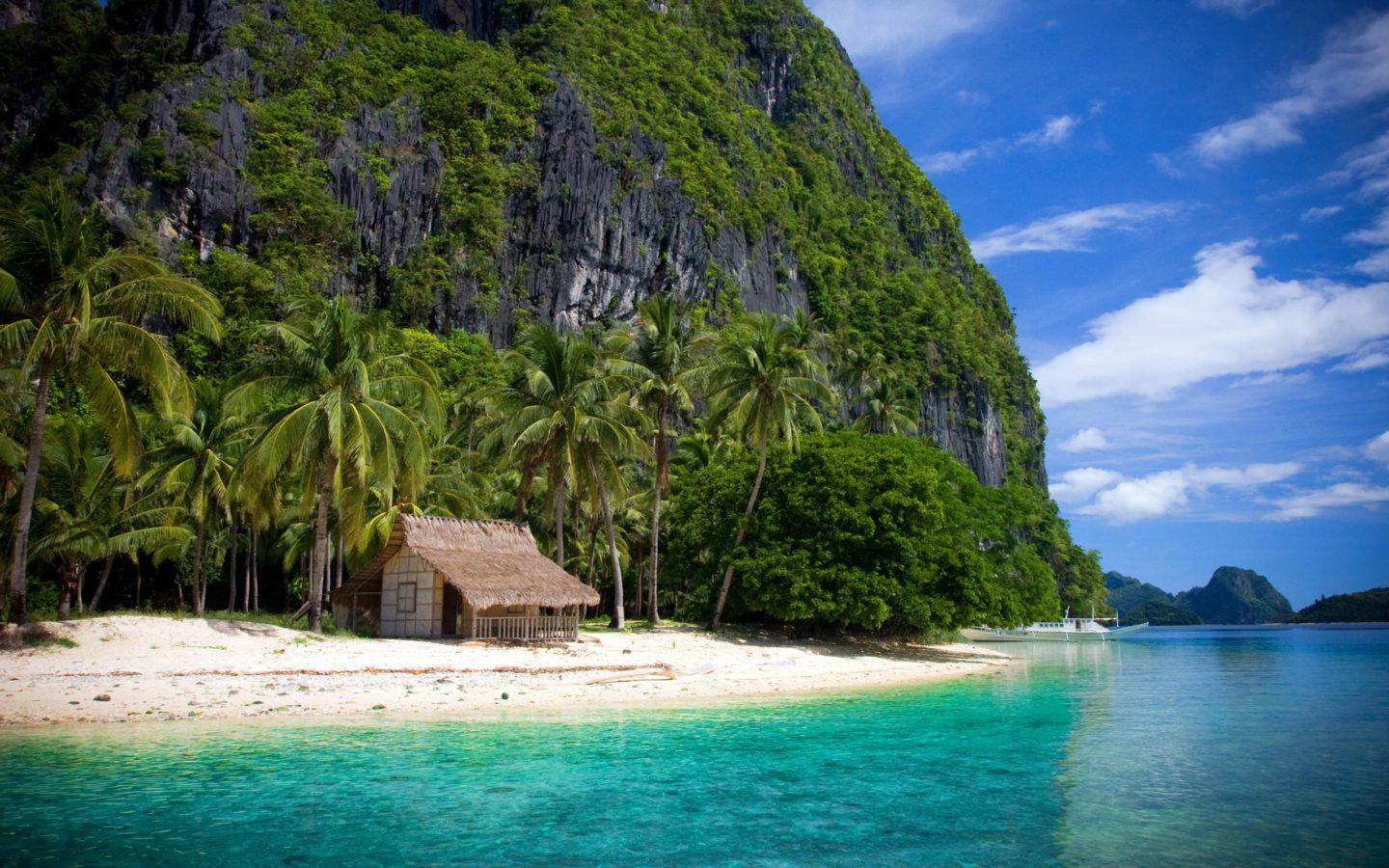 1440x900 Bacuit Bay El Nido Palawan Philippines Islands Lagoons With