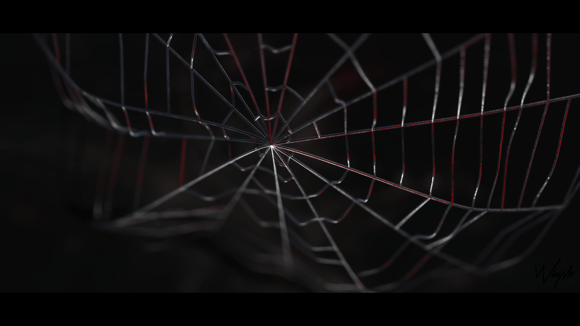 1920x1080 Spiderman Web Wallpaper