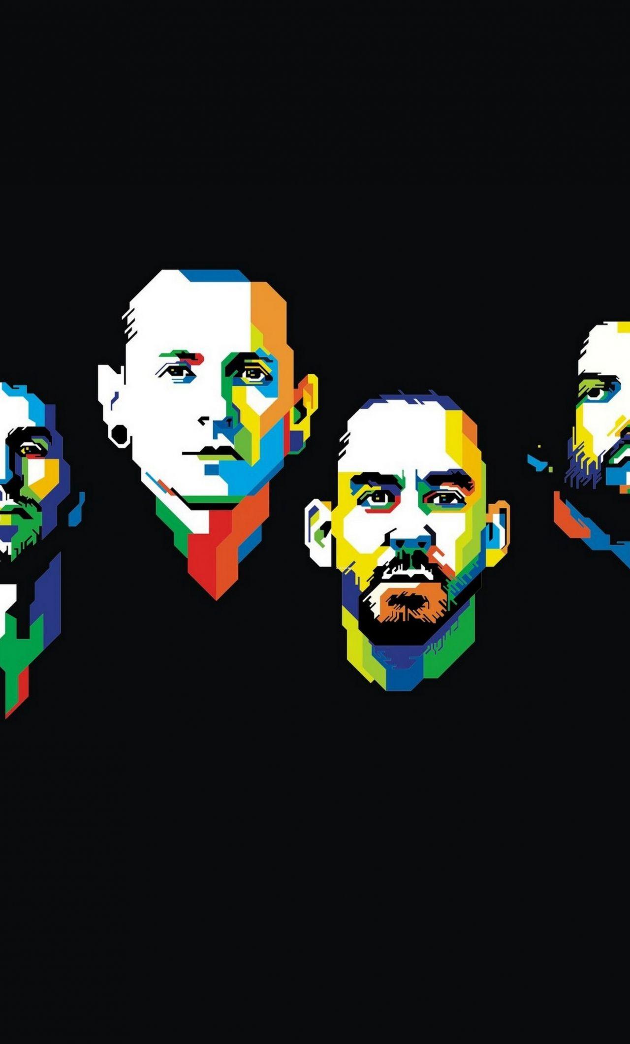 1280x2120 Download 1280x2120 wallpaper linkin park, american, rock band