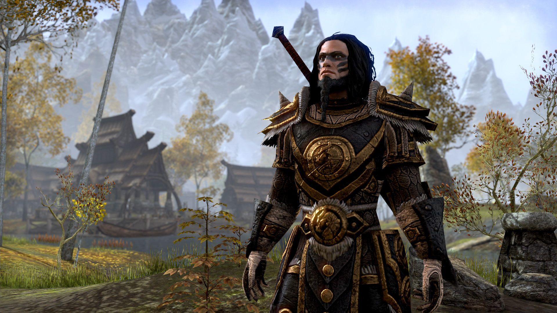 1920x1080 Elder Scrolls Online Nord Armor Wallpaper 4