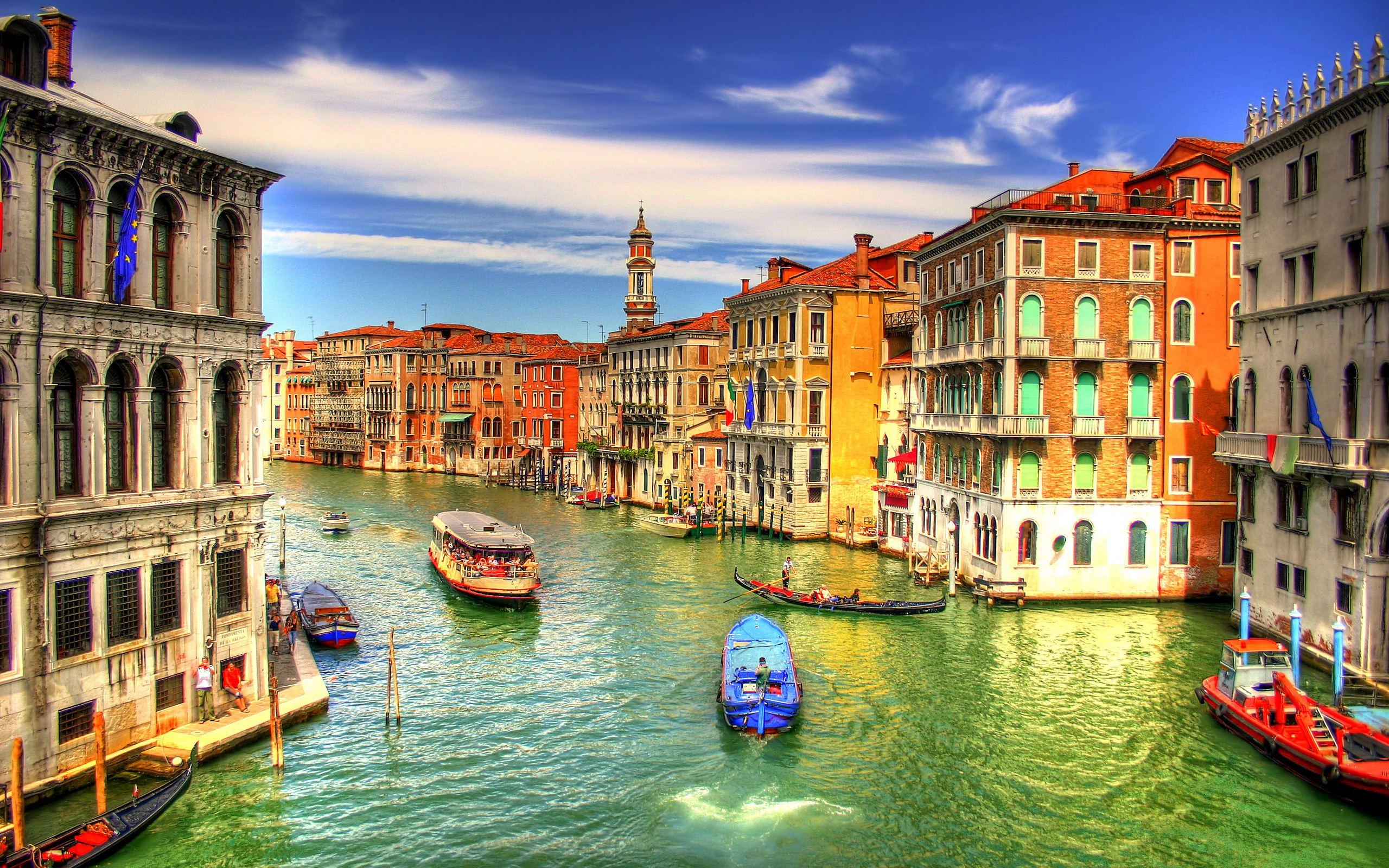 2560x1600 Thụy Điển Hình nền phong cảnh mùa đông Venice Gondola Những người yêu thích lãng mạn